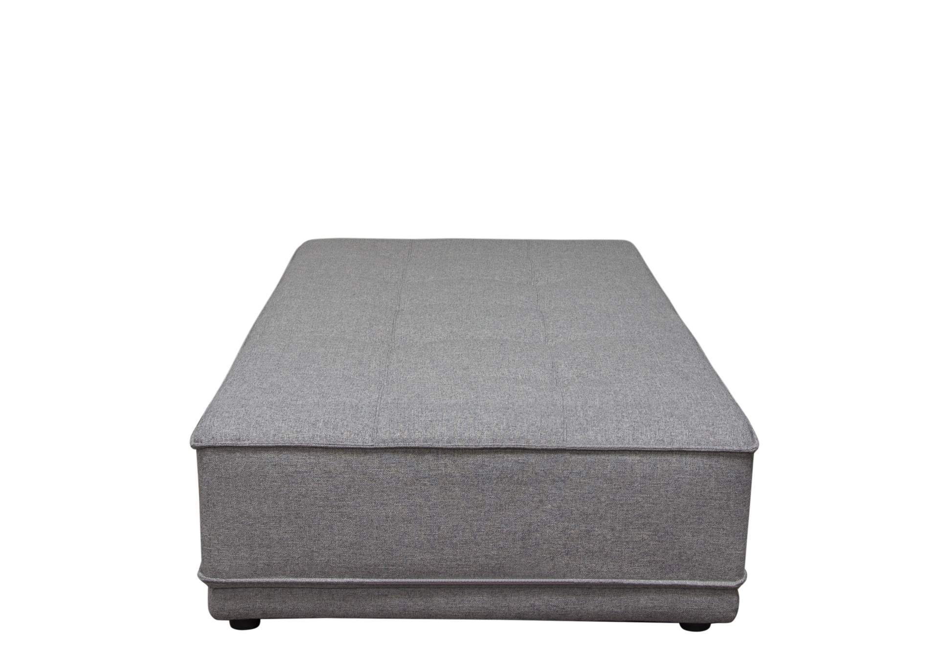 Slate Lounge Seating Platform with Moveable Backrest Supports in Grey Polyester Fabric by Diamond Sofa,Diamond Sofa