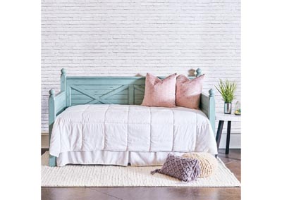 Woodhaven Twin Daybed In Distressed Blue