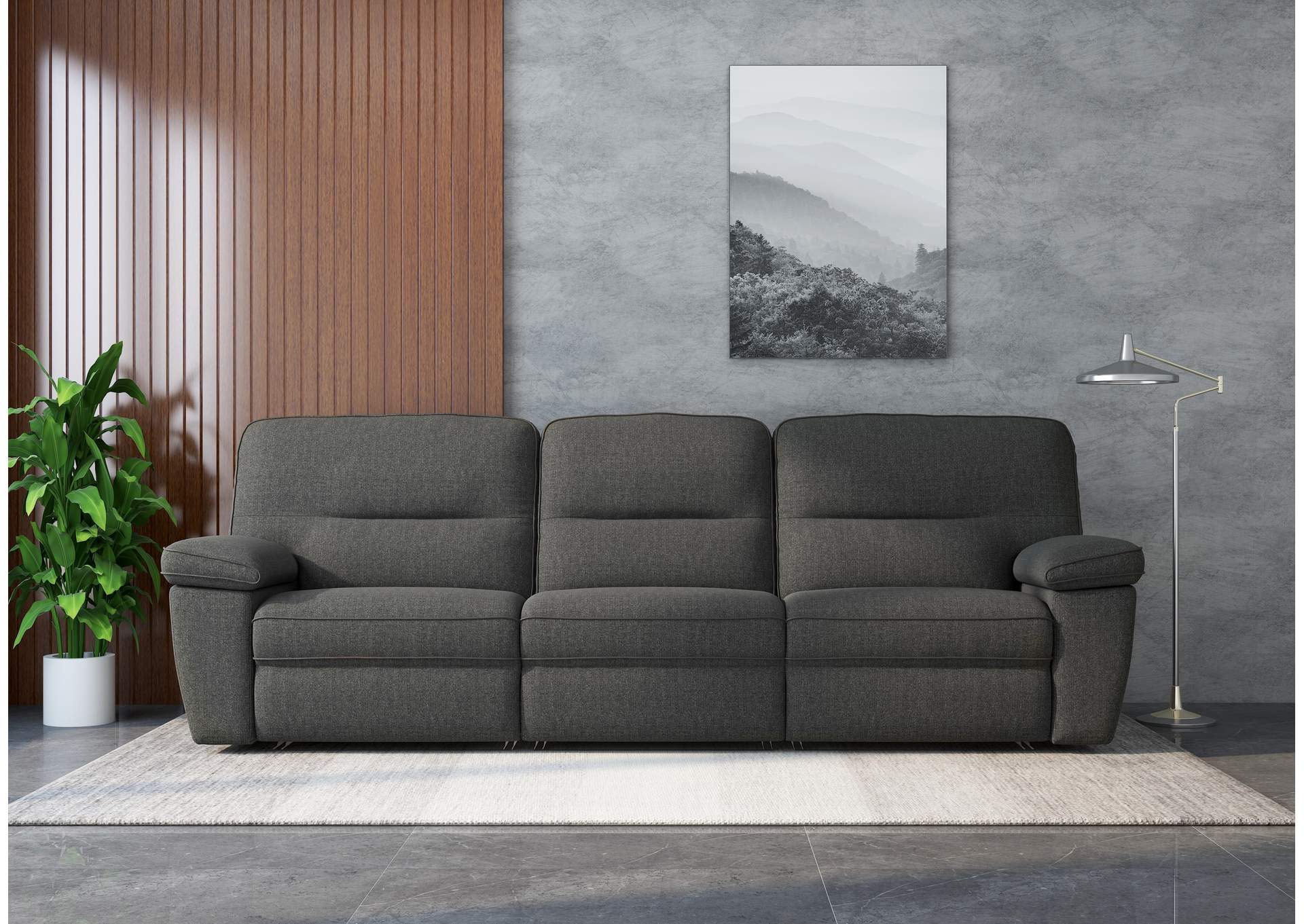 Alberta 3 Seat Reclining Modular Sofa,Emerald Home Furnishings