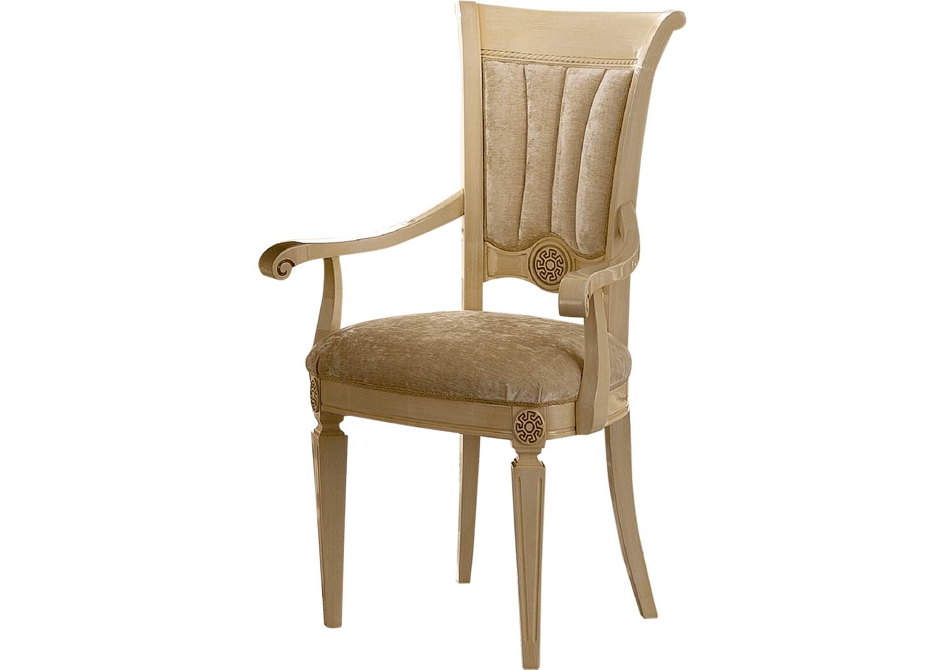 Aida Arm Chair Ivory,ESF Wholesale Furniture