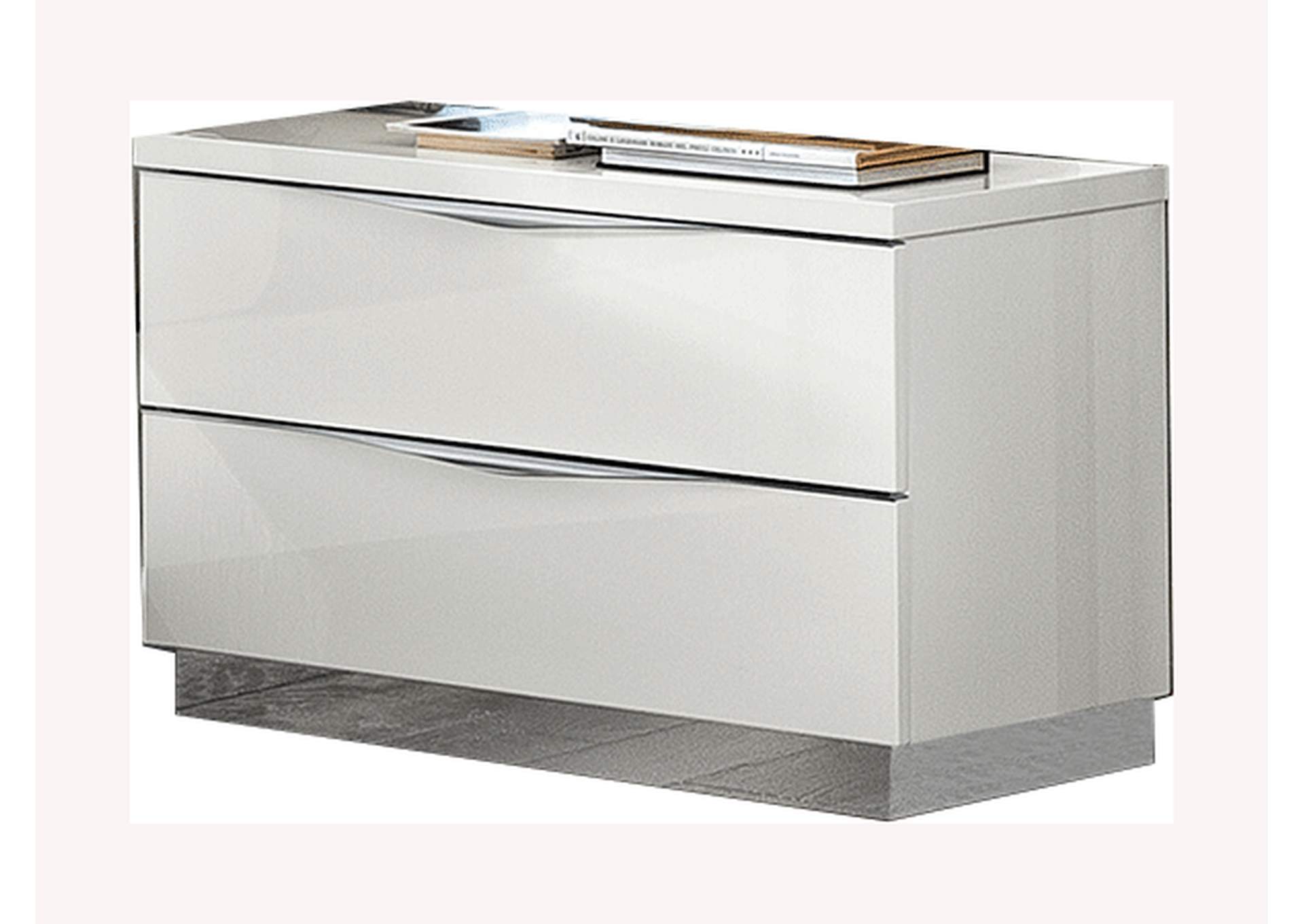 Onda Nightstand Maxi White,ESF Wholesale Furniture