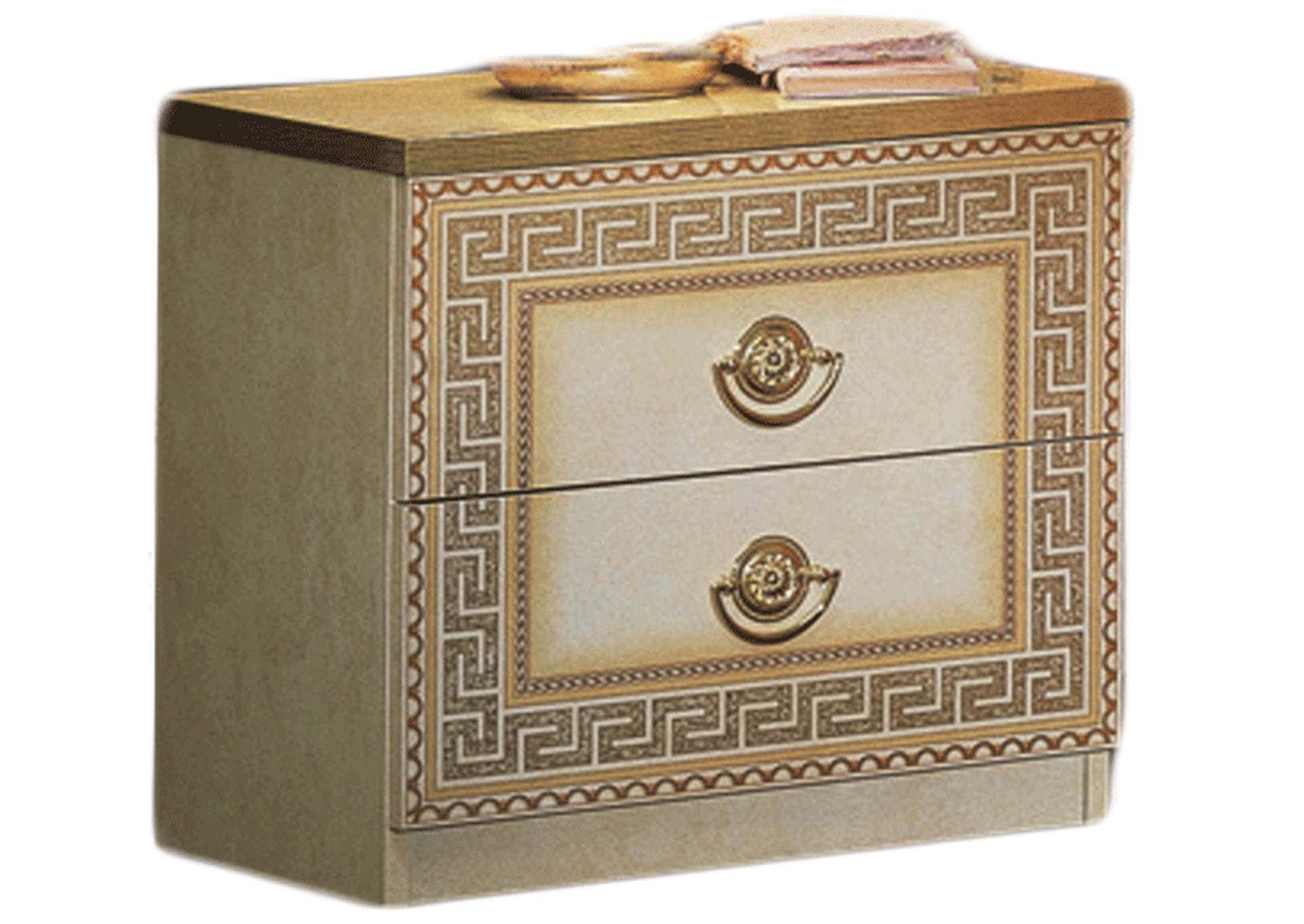 Aida Nightstand Ivory,ESF Wholesale Furniture