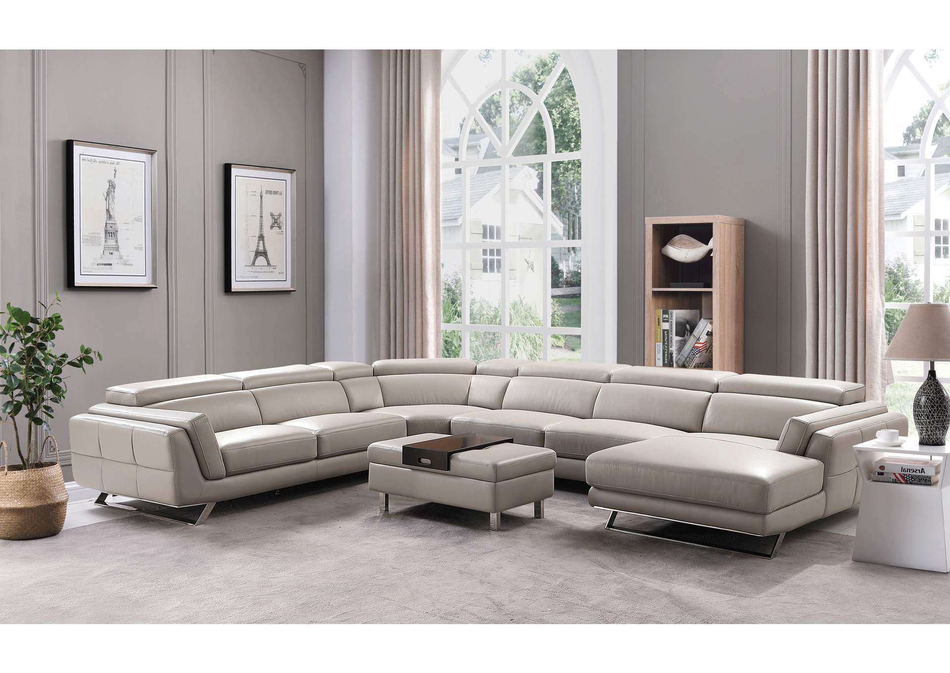 582 Sectional Right,ESF Wholesale Furniture