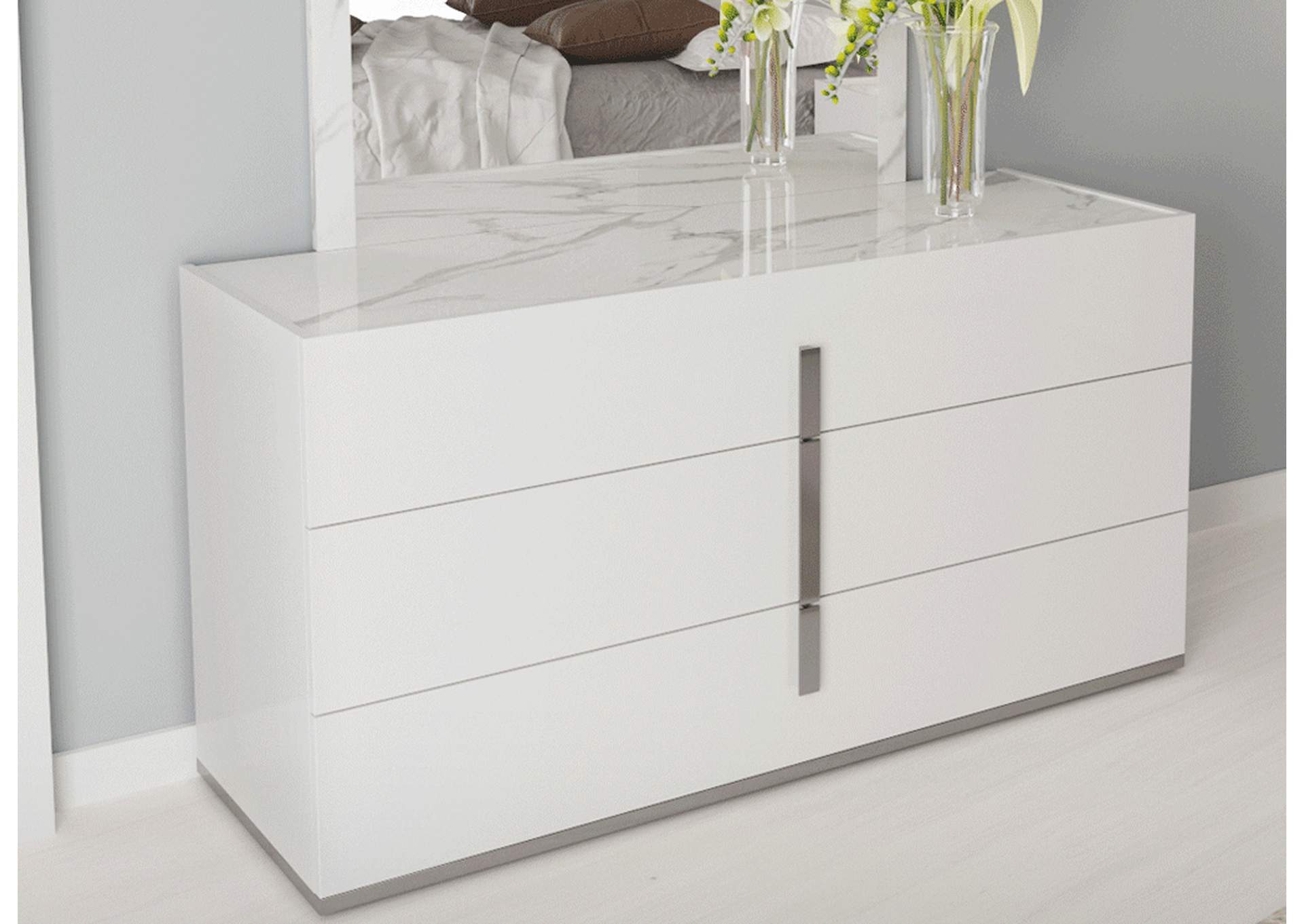 Carrara Double Dresser,ESF Wholesale Furniture