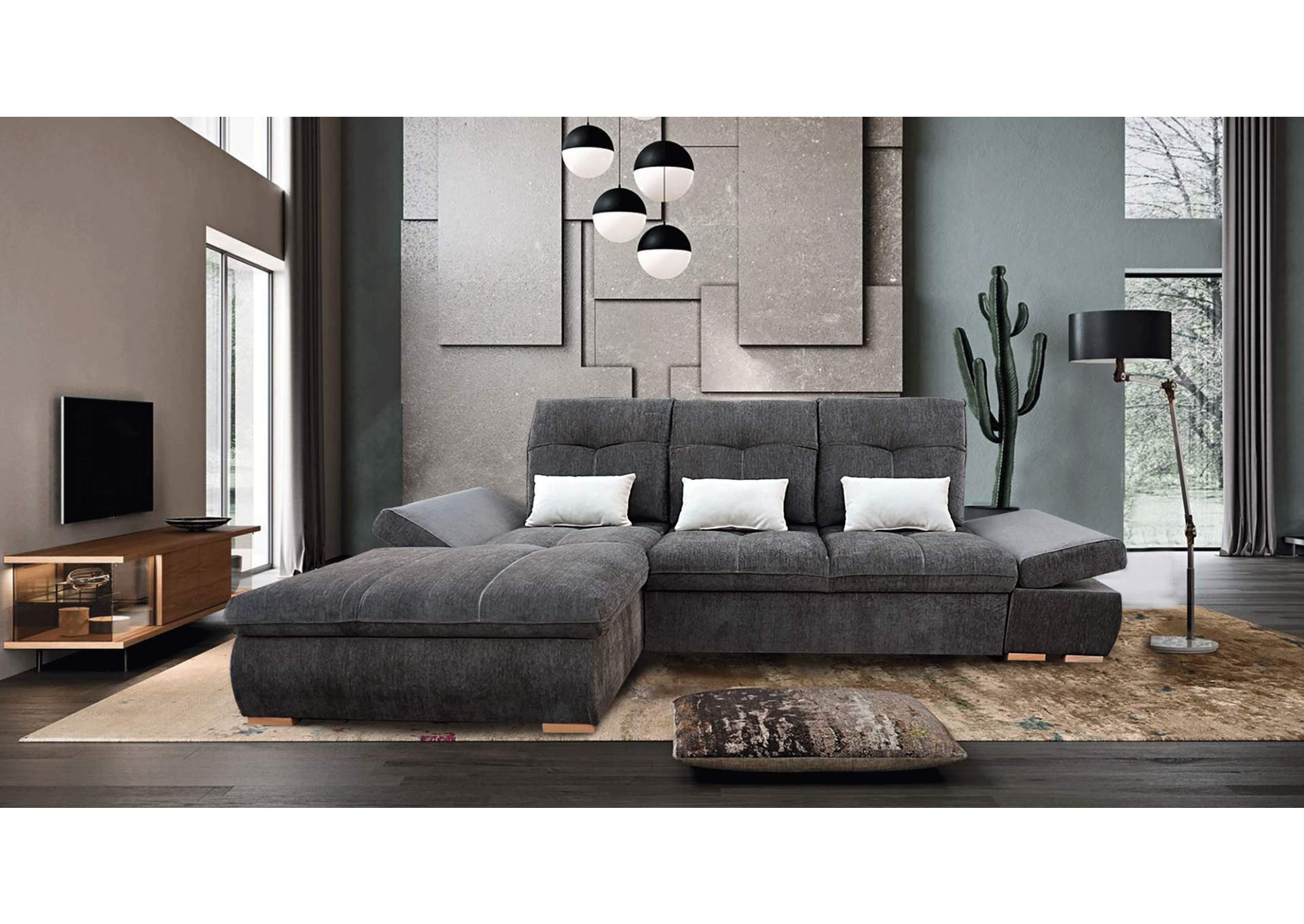 Estero Sectional Left,ESF Wholesale Furniture