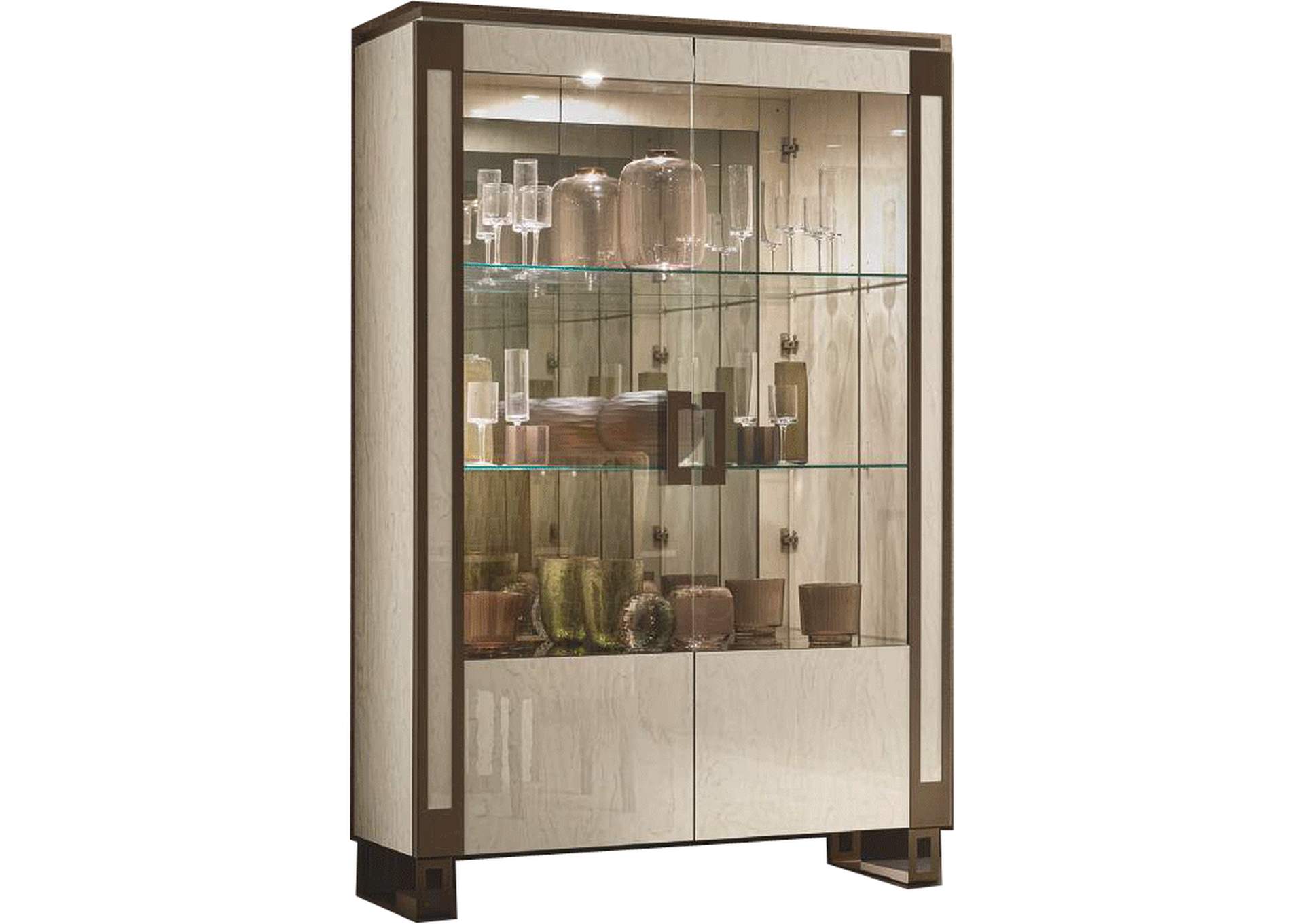 Poesia 2 Door Cabinet,ESF Wholesale Furniture