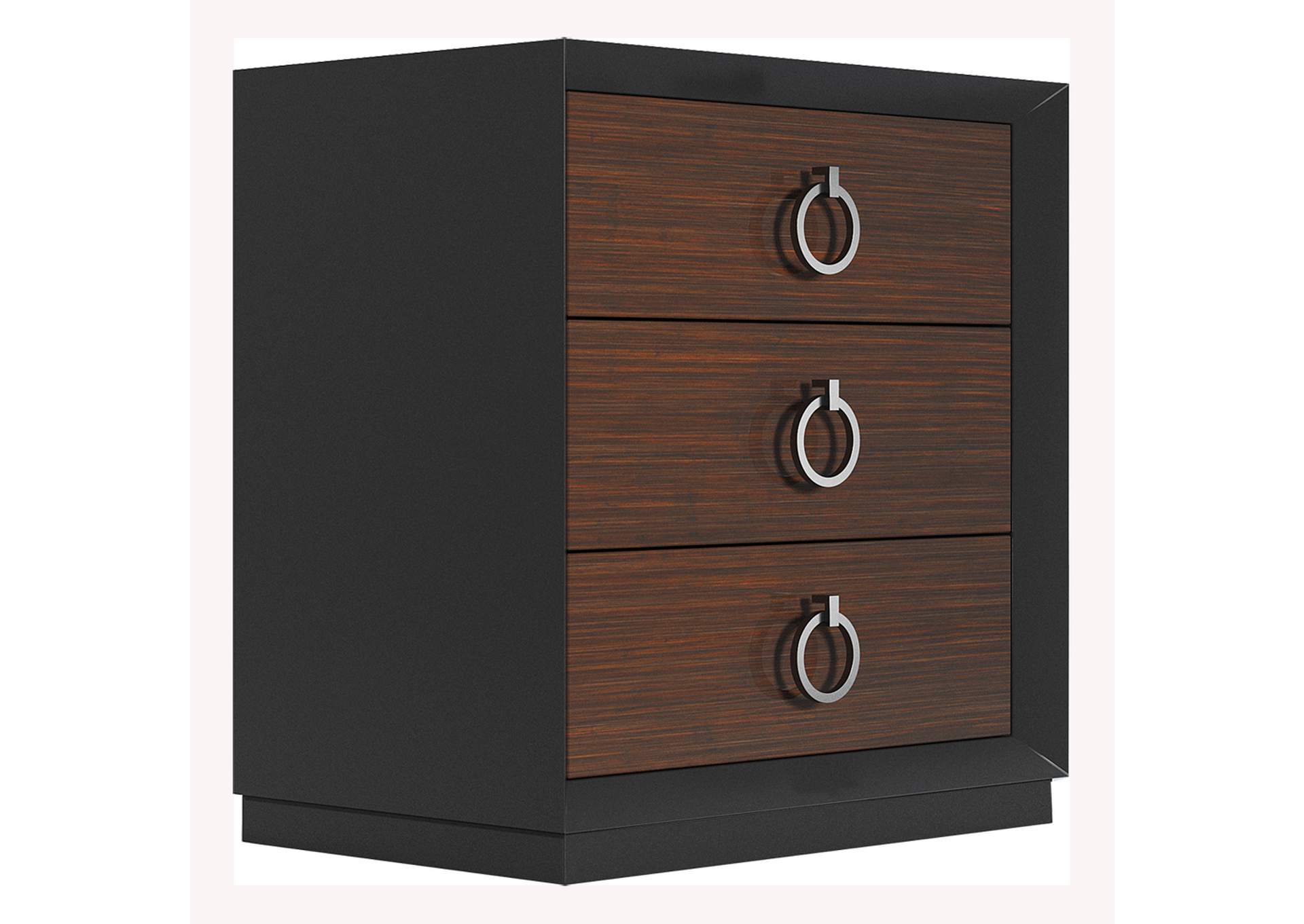 Emporio Black Nightstand,ESF Wholesale Furniture