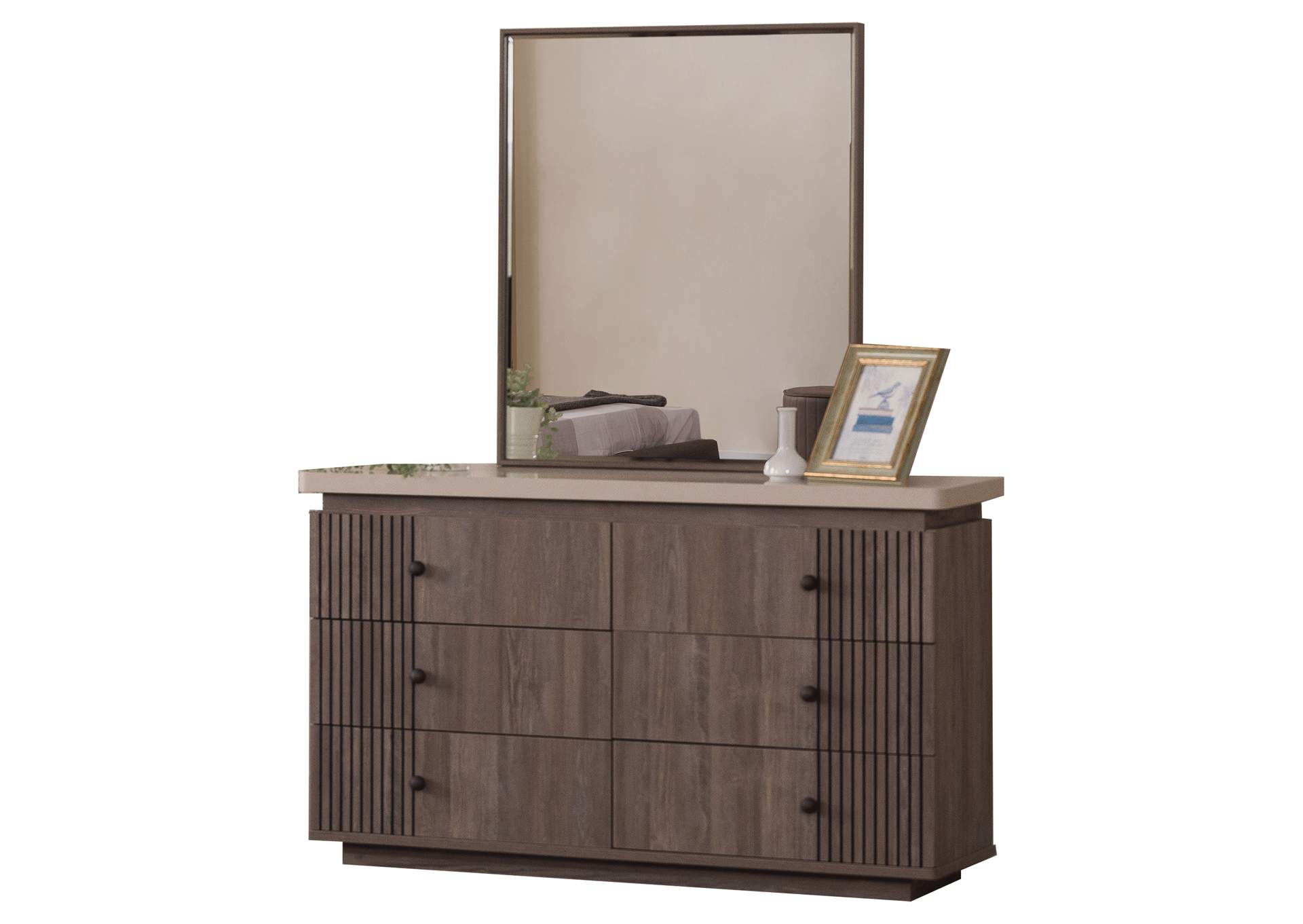 Elvis Dresser with Mirror,ESF Wholesale Furniture