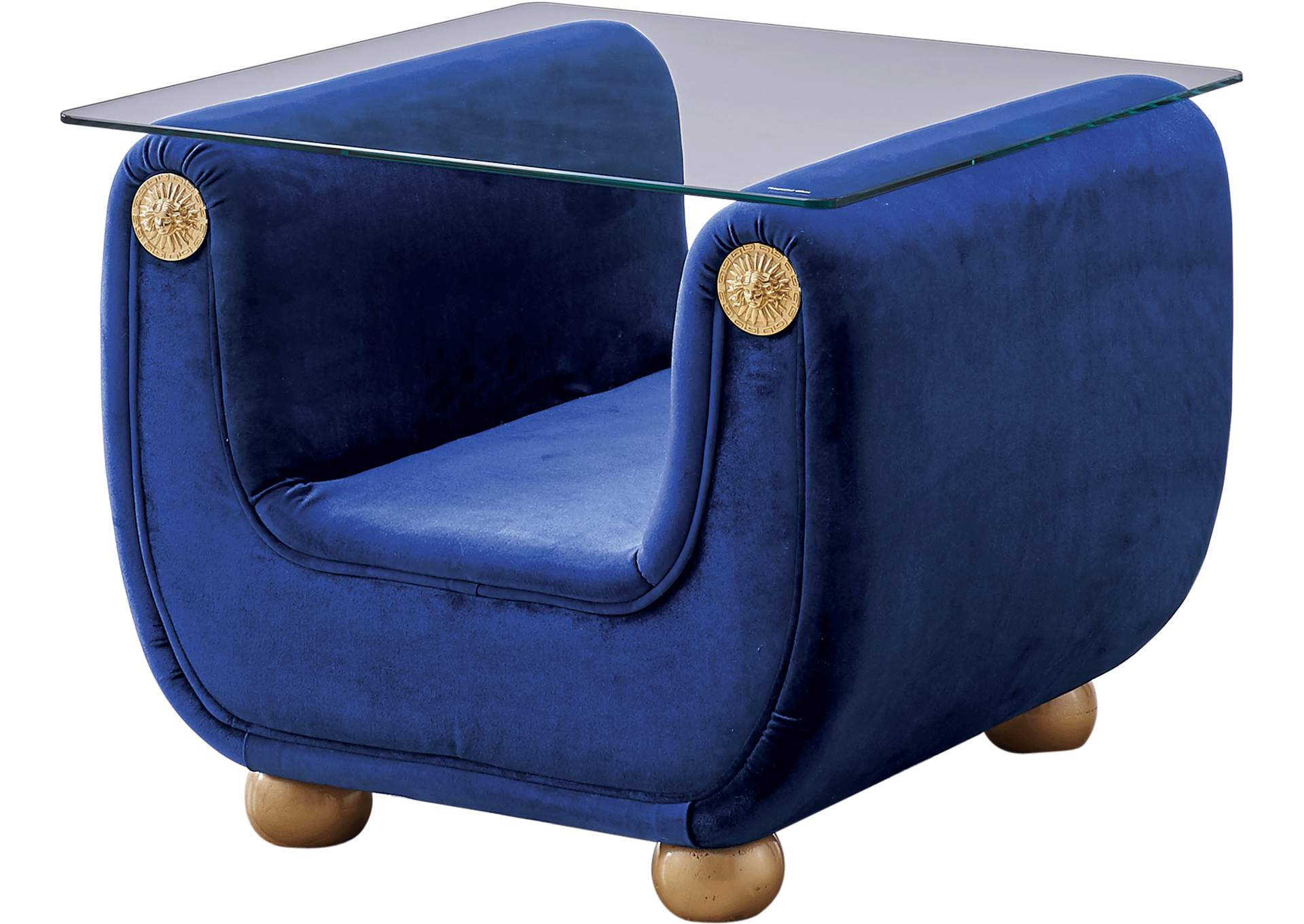 Giza End Table Blue,ESF Wholesale Furniture