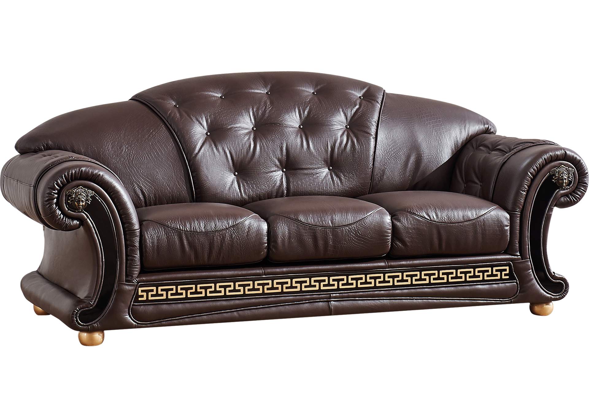 Apolo Brown Sofa No Bed,ESF Wholesale Furniture