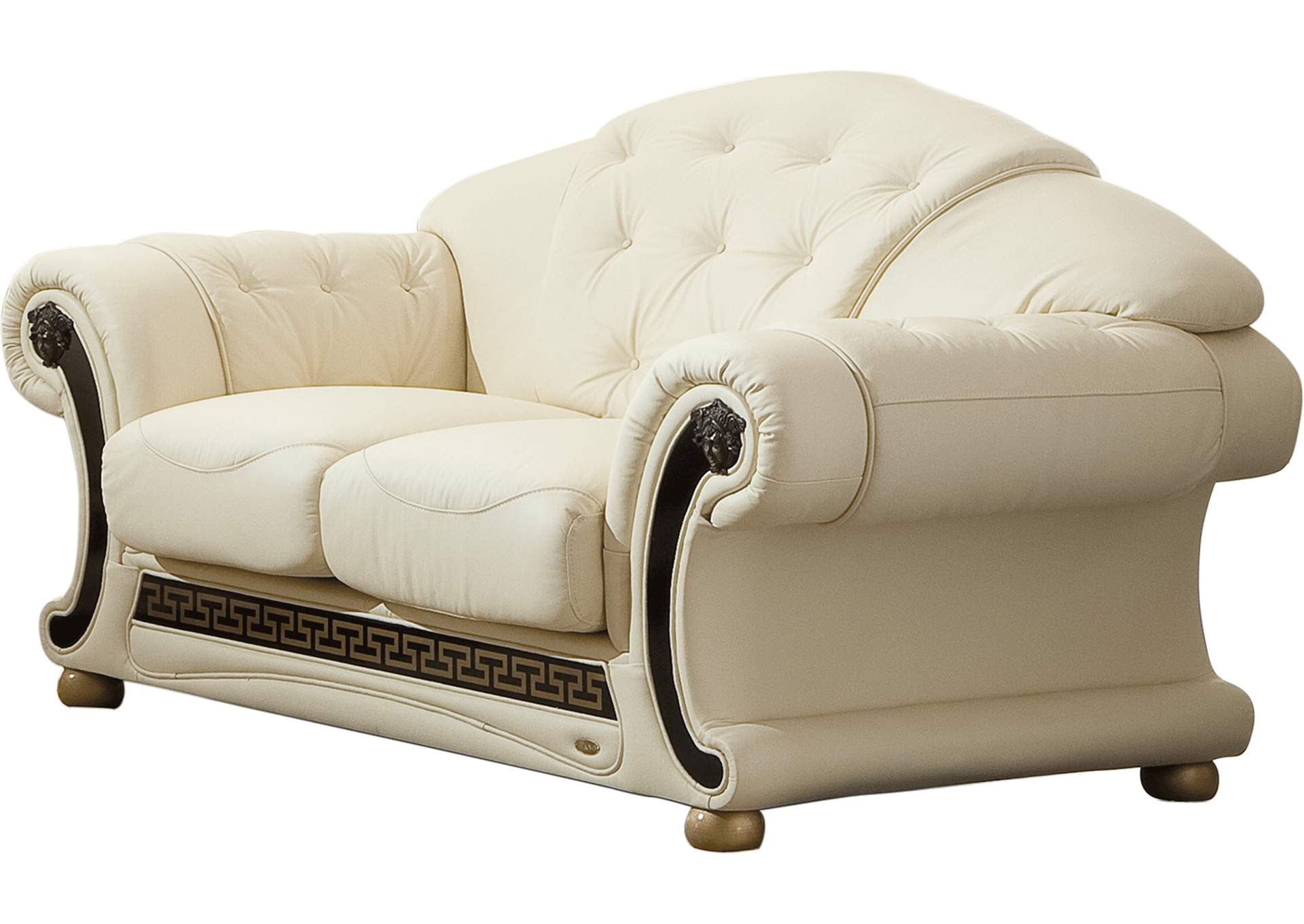 Apolo Ivory Loveseat,ESF Wholesale Furniture