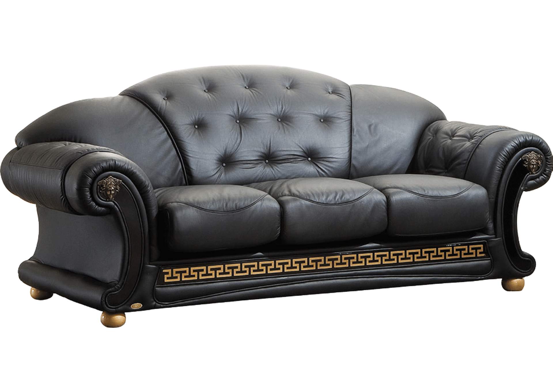 Apolo Black Sofa No Bed,ESF Wholesale Furniture