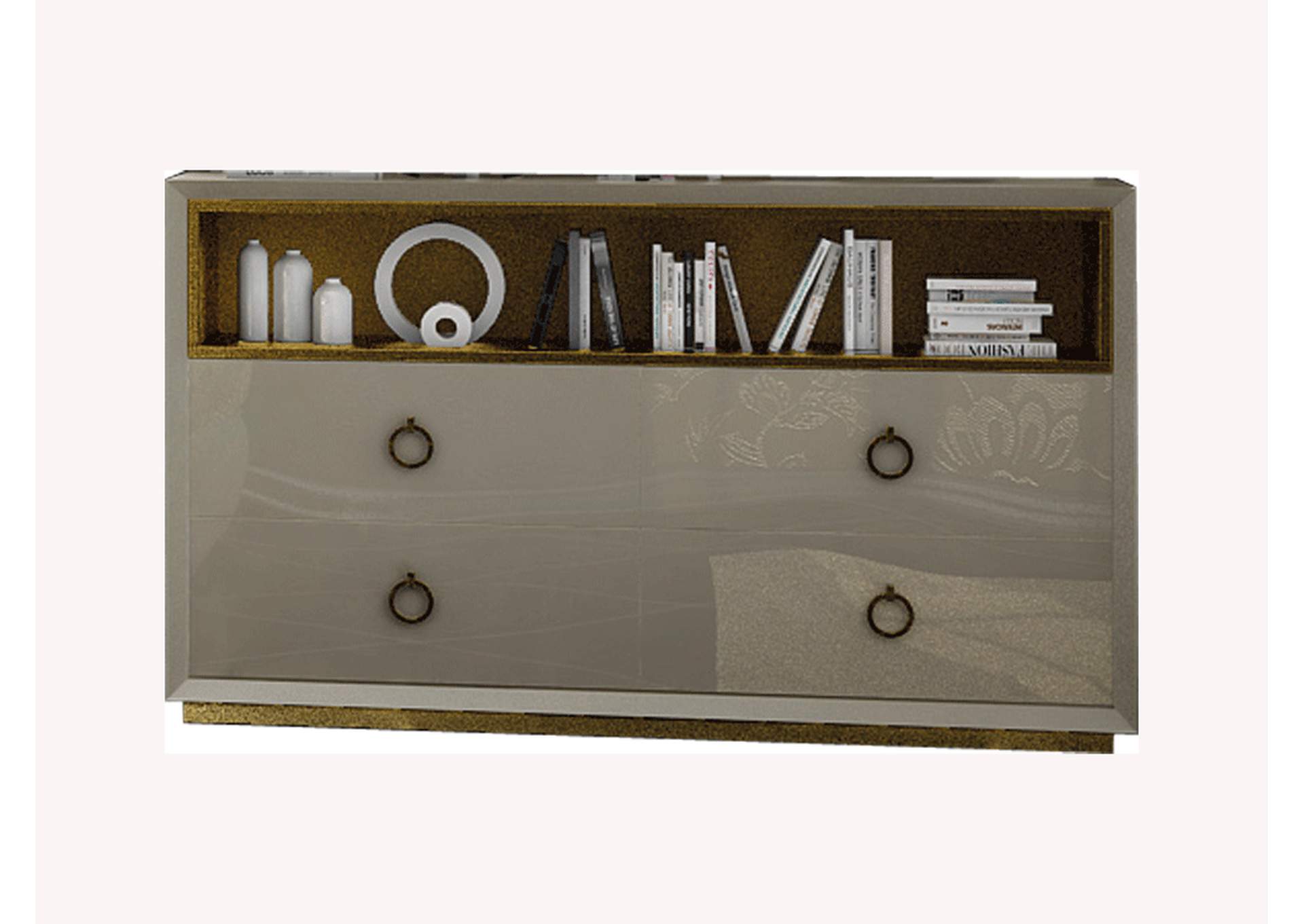 Velvet Double Dresser,ESF Wholesale Furniture