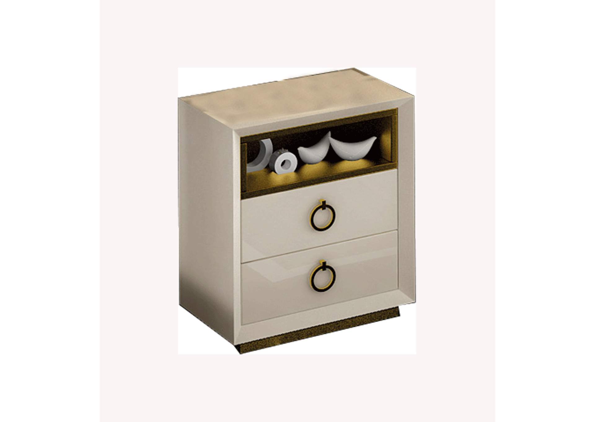 Velvet Nightstand,ESF Wholesale Furniture