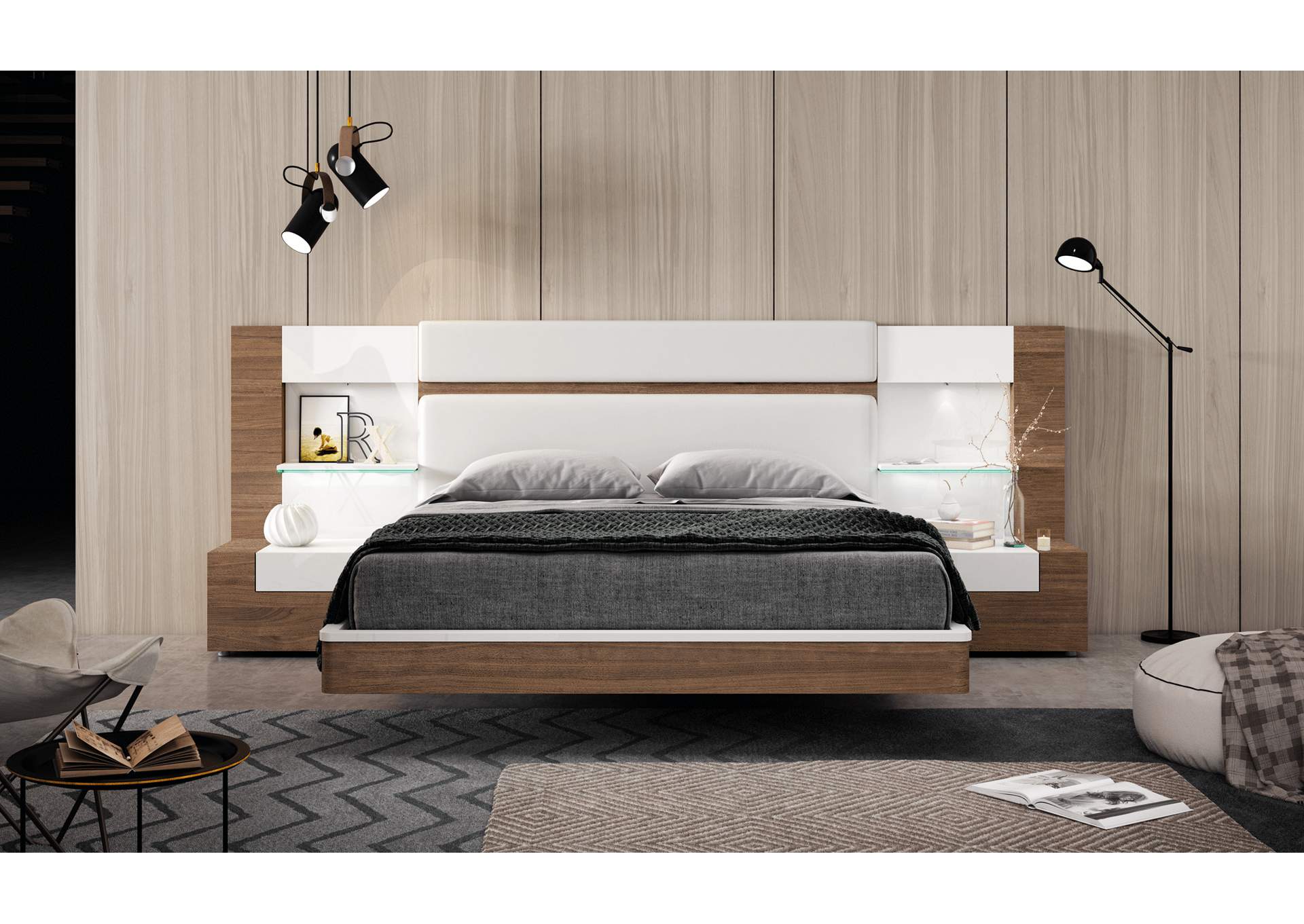 Mar King Bed,ESF Wholesale Furniture