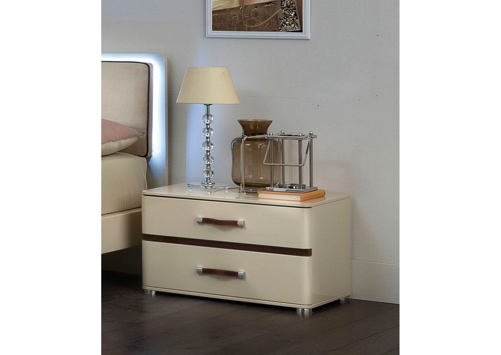 Altea Beige Nightstand,ESF Wholesale Furniture