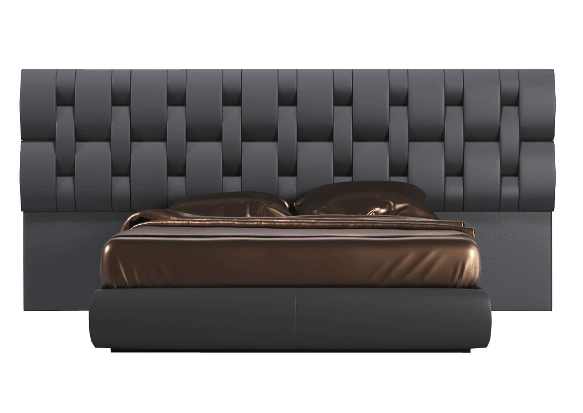 Emporio Black Bed SET,ESF Wholesale Furniture