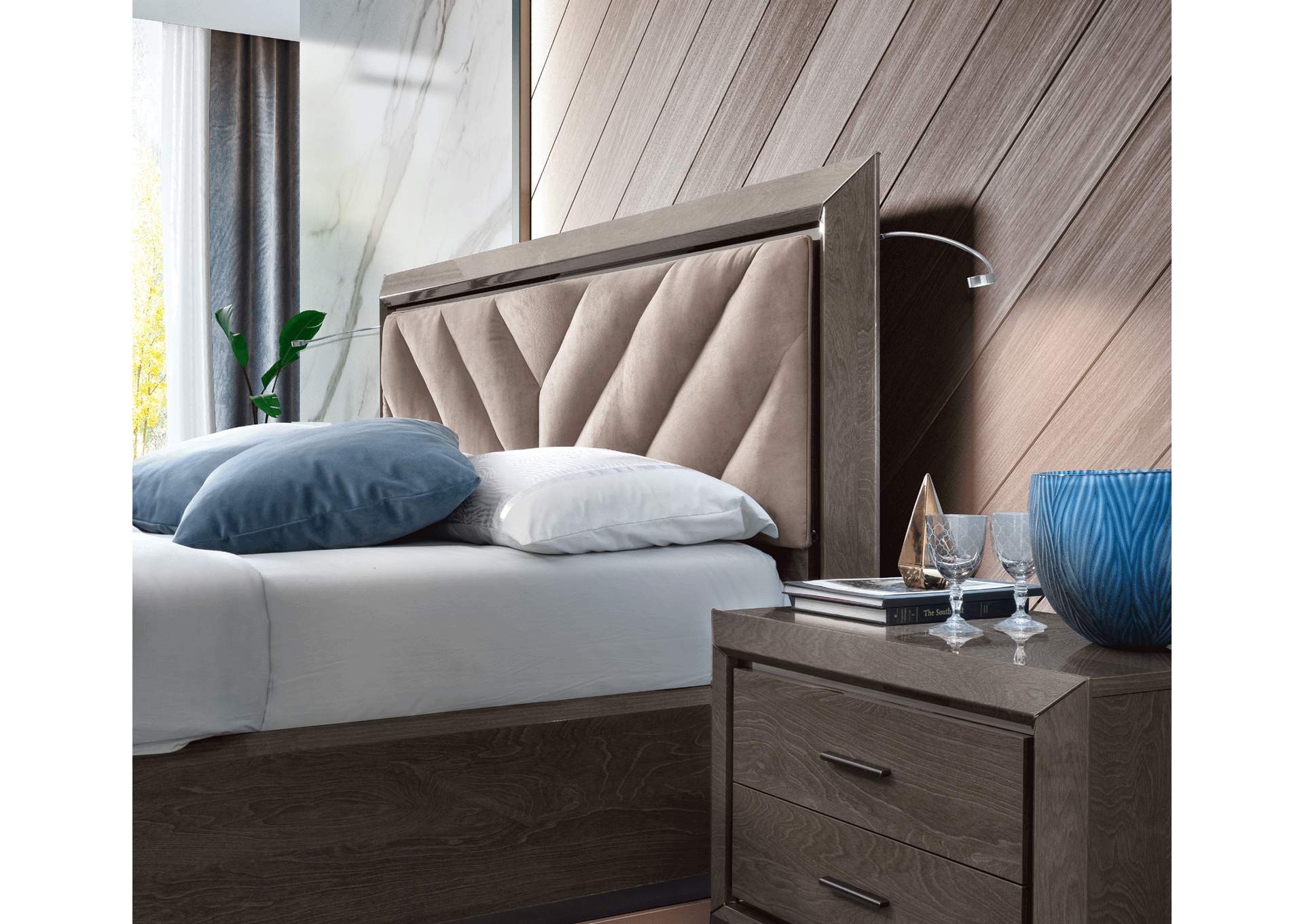 Elite Night Queen Bed SET,ESF Wholesale Furniture