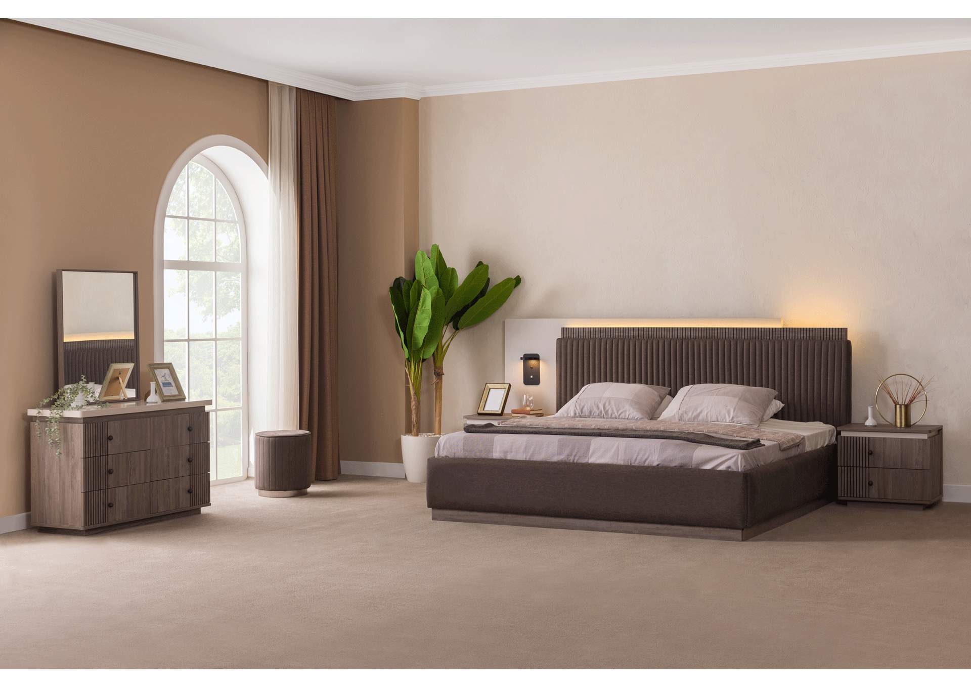 Elvis Bed with Storage SET,ESF Wholesale Furniture