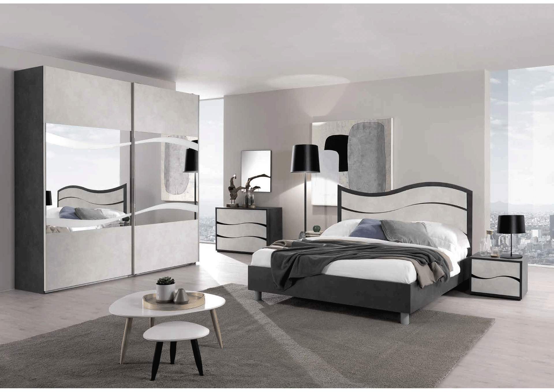 Ischia Queen Bed,ESF Wholesale Furniture