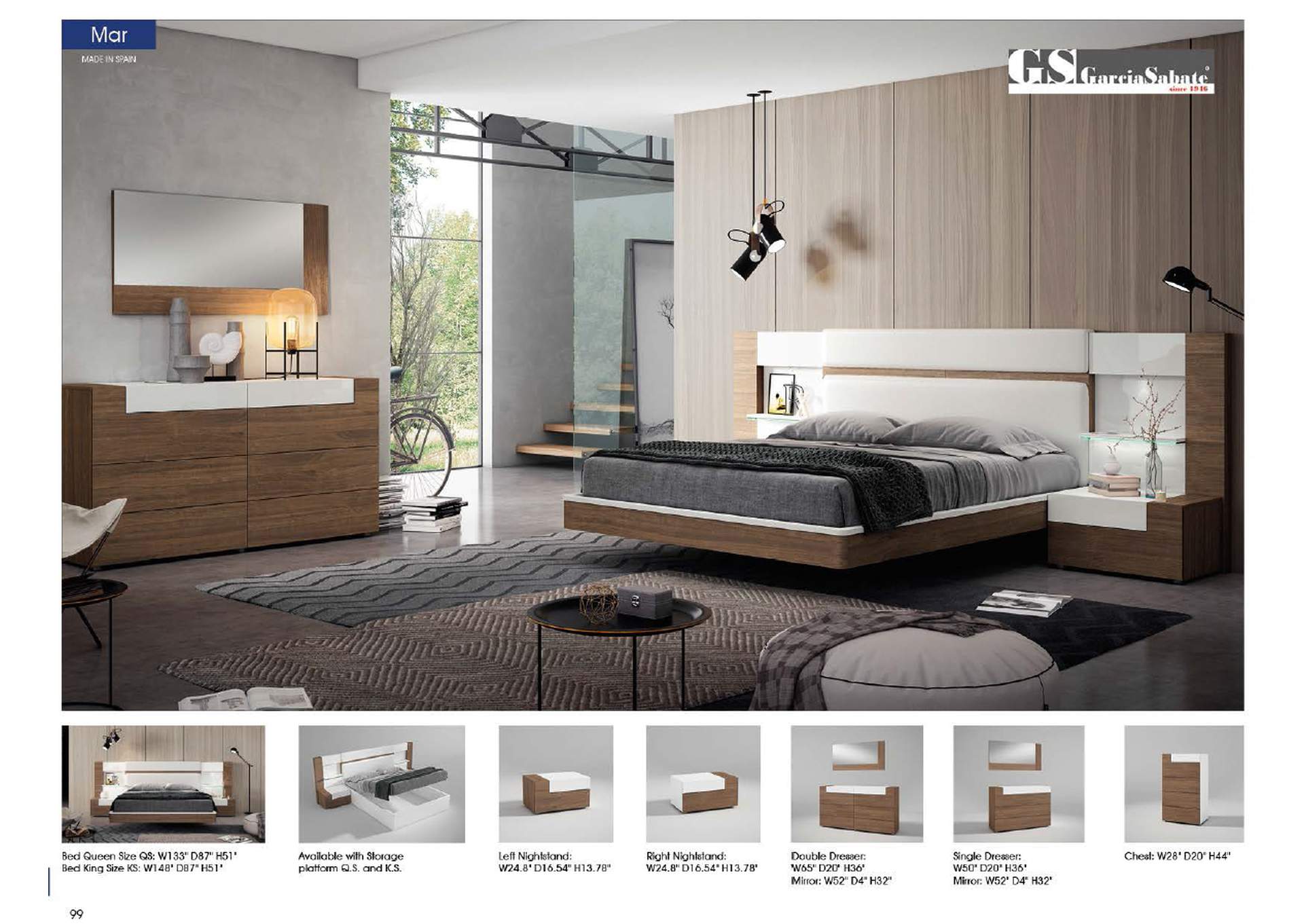 Mar Bed SET,ESF Wholesale Furniture