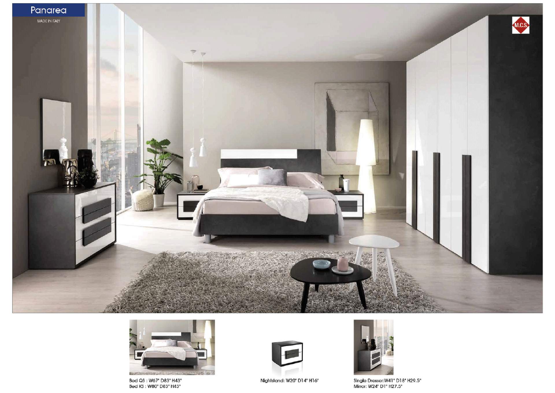 Panarea King Bed,ESF Wholesale Furniture