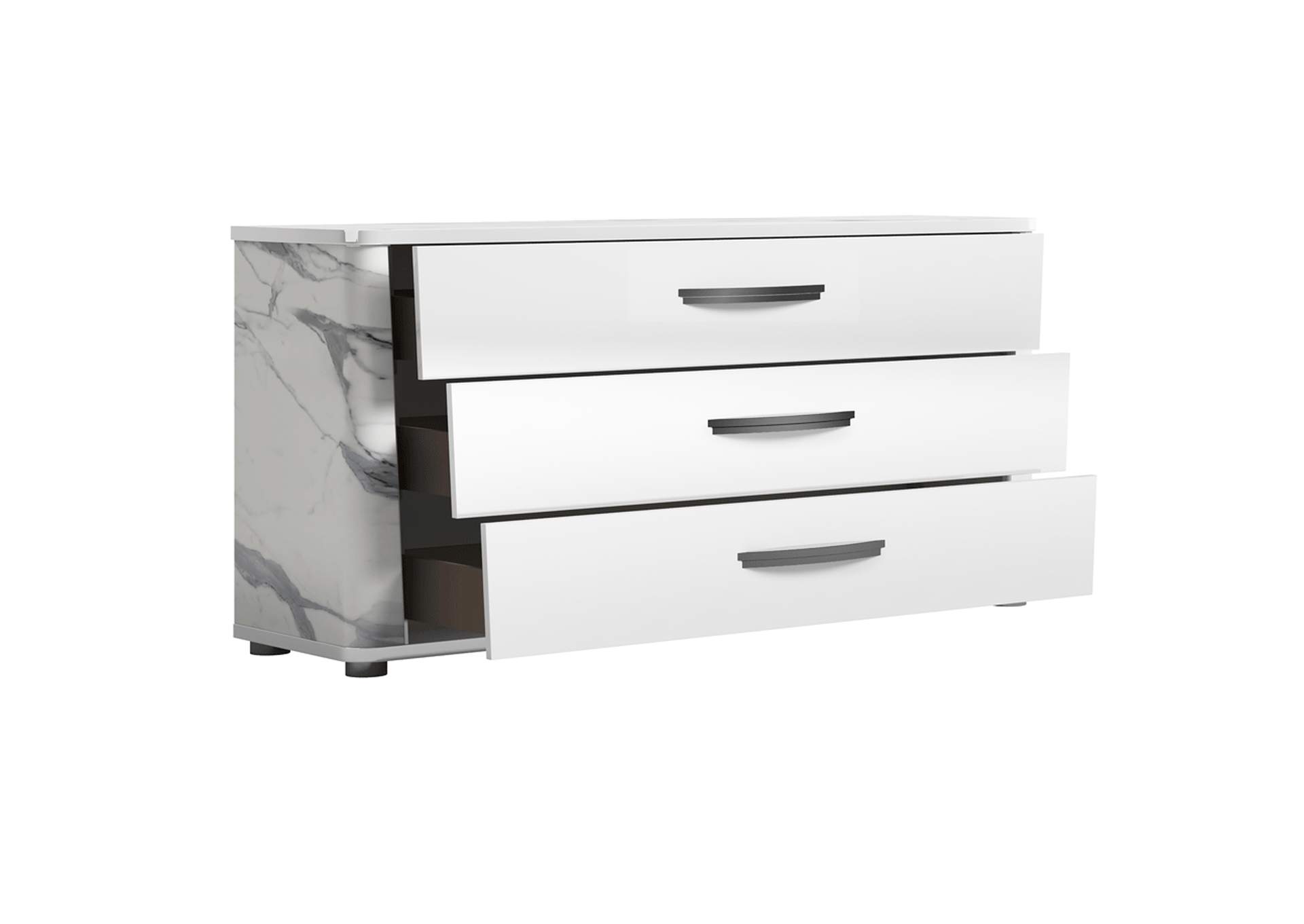 Anna Status Dresser - Mirror SET,ESF Wholesale Furniture