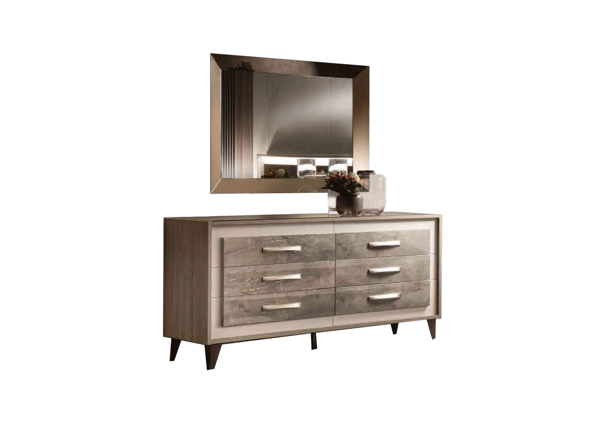 Arredoambra Double Dresser / Mirror SET,ESF Wholesale Furniture