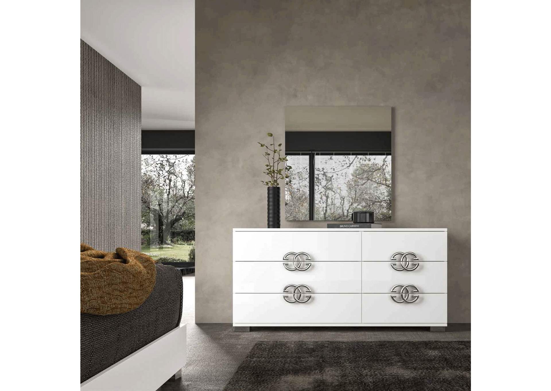 Dafne Double Dresser / Mirror SET,ESF Wholesale Furniture