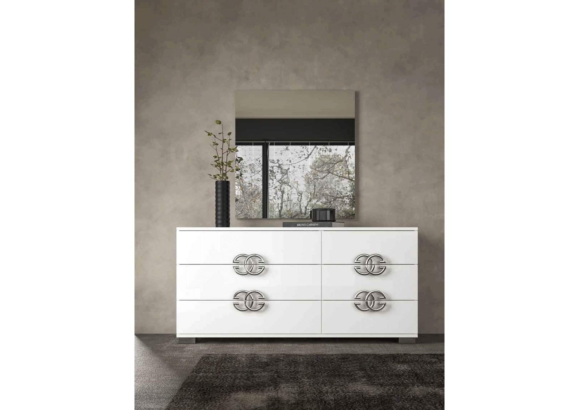 Dafne Double Dresser / Mirror SET,ESF Wholesale Furniture