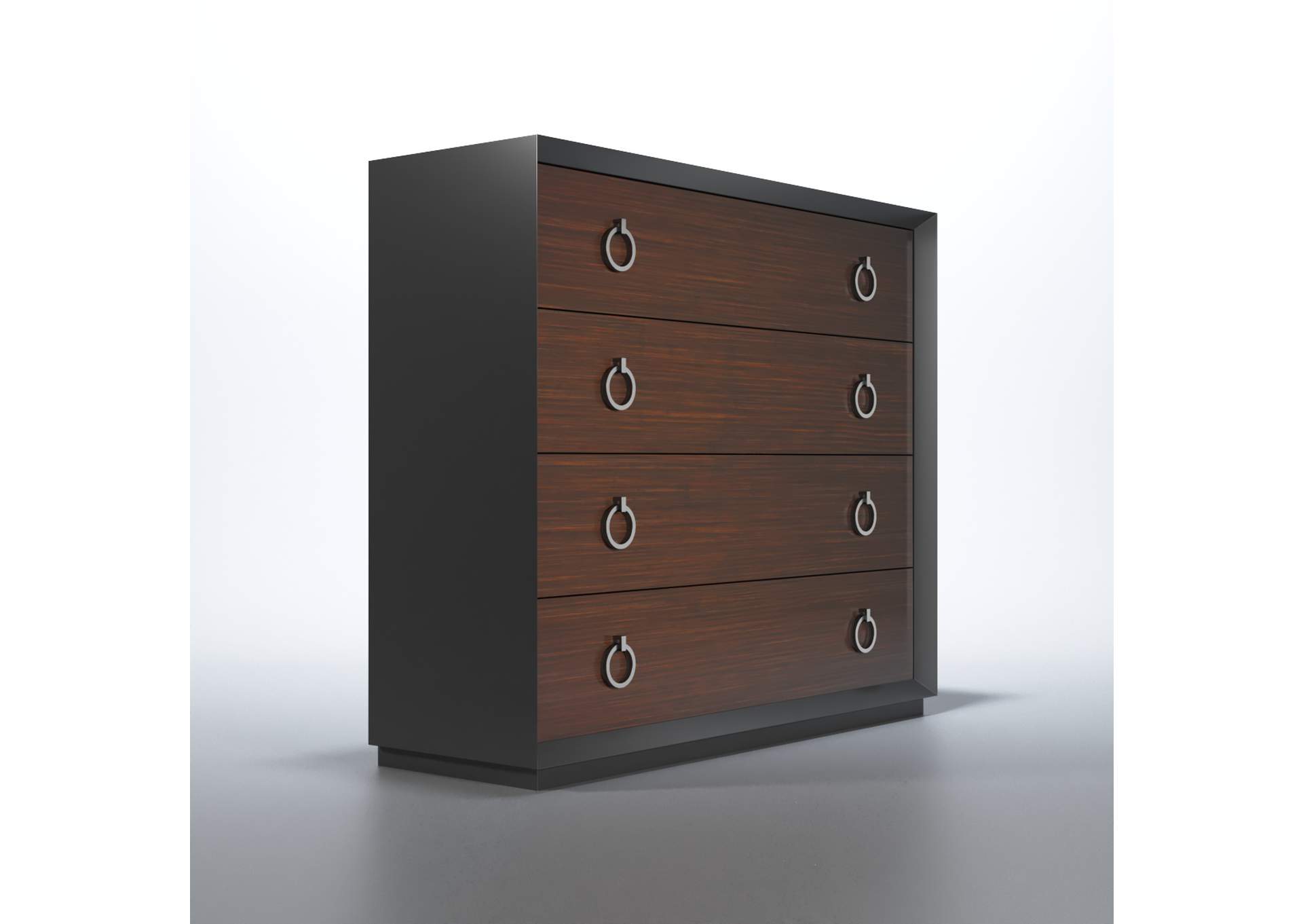 Emporio Black Dresser / Mirror SET,ESF Wholesale Furniture