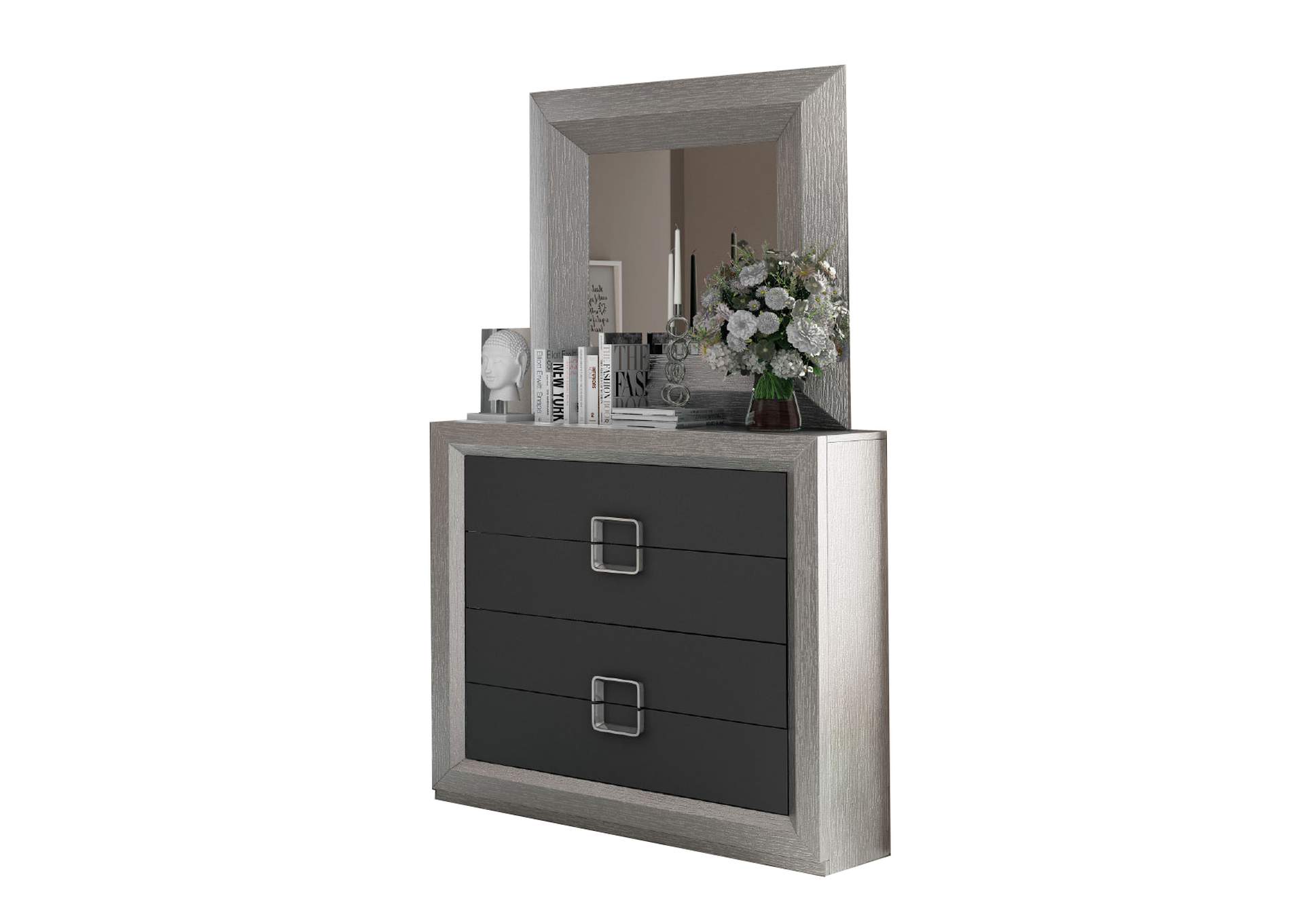 Enzo Dressers - Chest - Mirror SET,ESF Wholesale Furniture