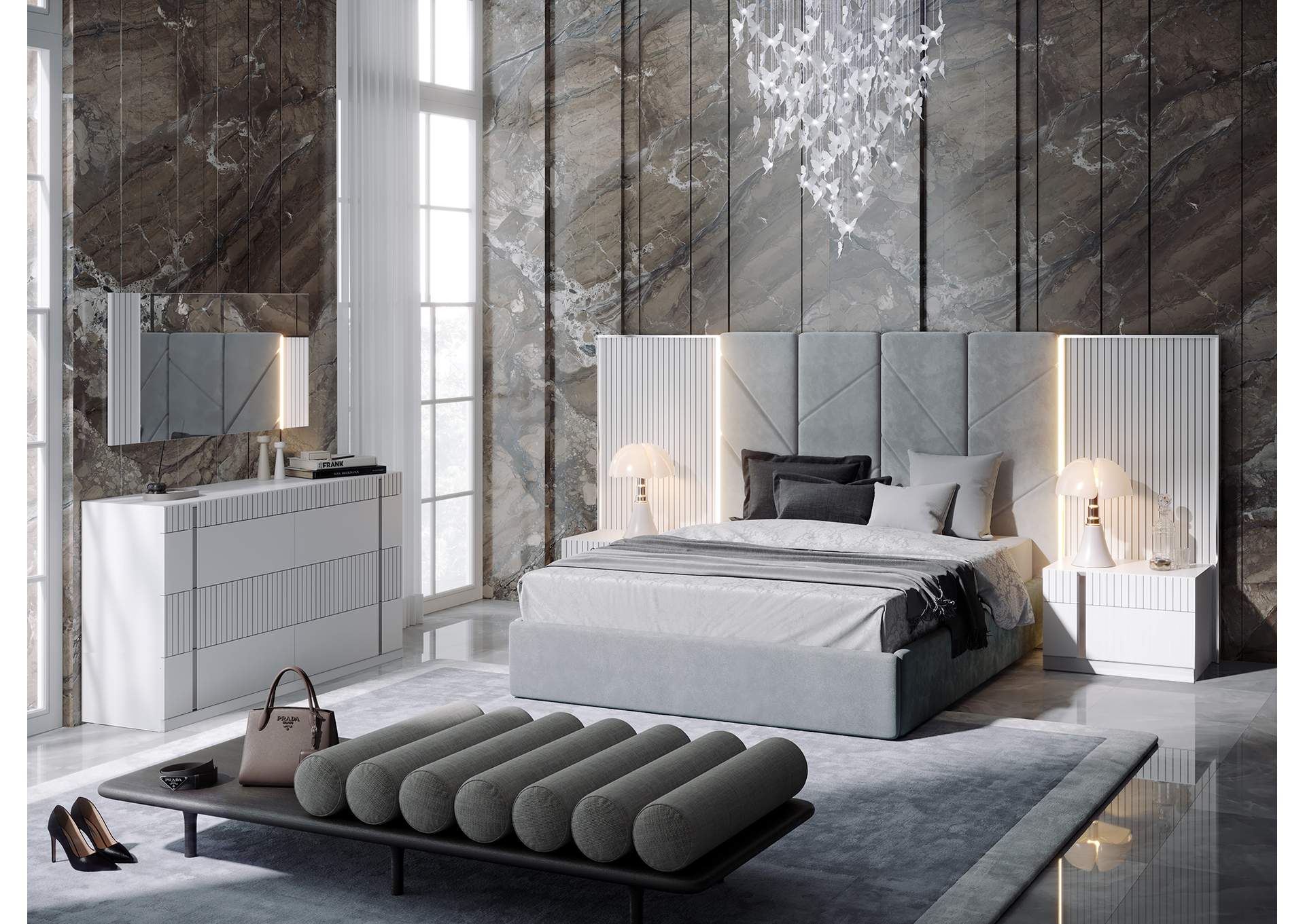 Helen Dressers / Mirror SET,ESF Wholesale Furniture