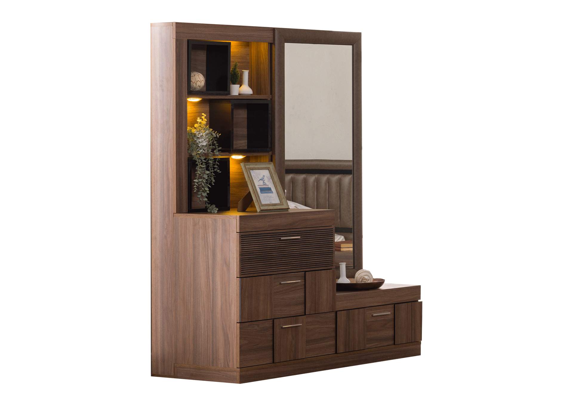 Lindo Dresser with Mirror SET,ESF Wholesale Furniture