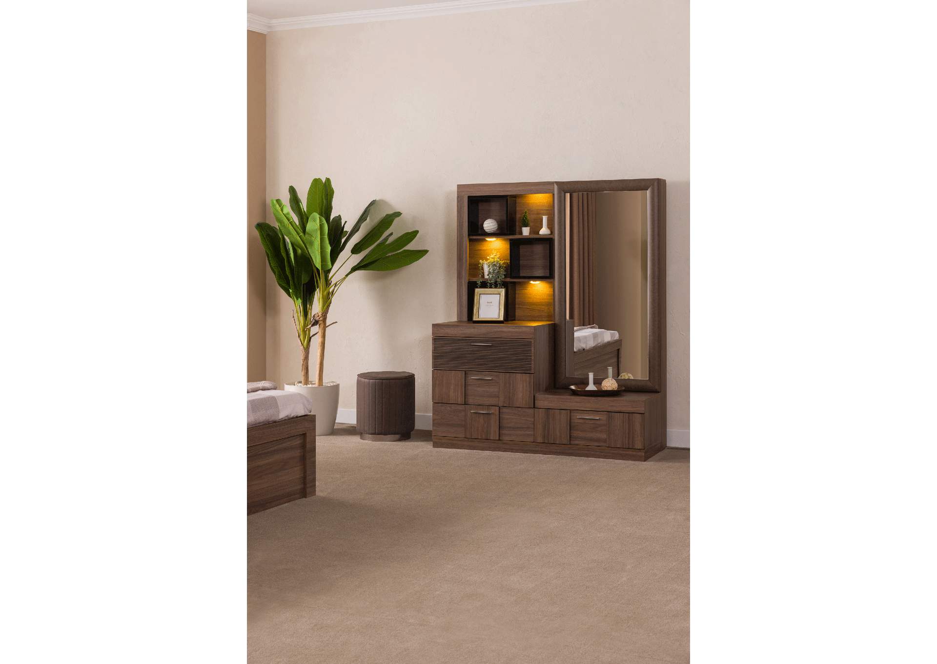 Lindo Dresser with Mirror SET,ESF Wholesale Furniture