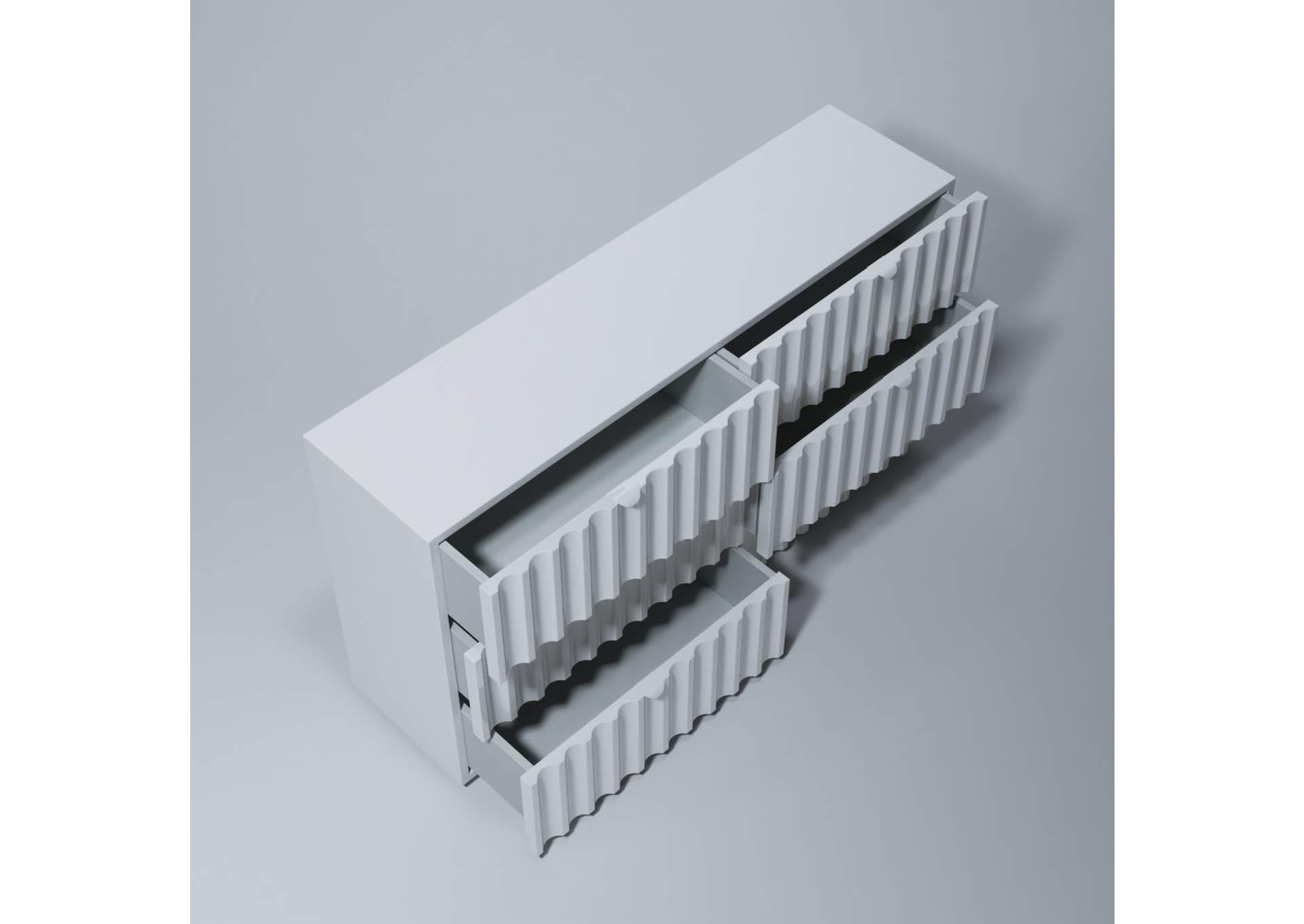 Orion Double Dresser / Mirror SET,ESF Wholesale Furniture