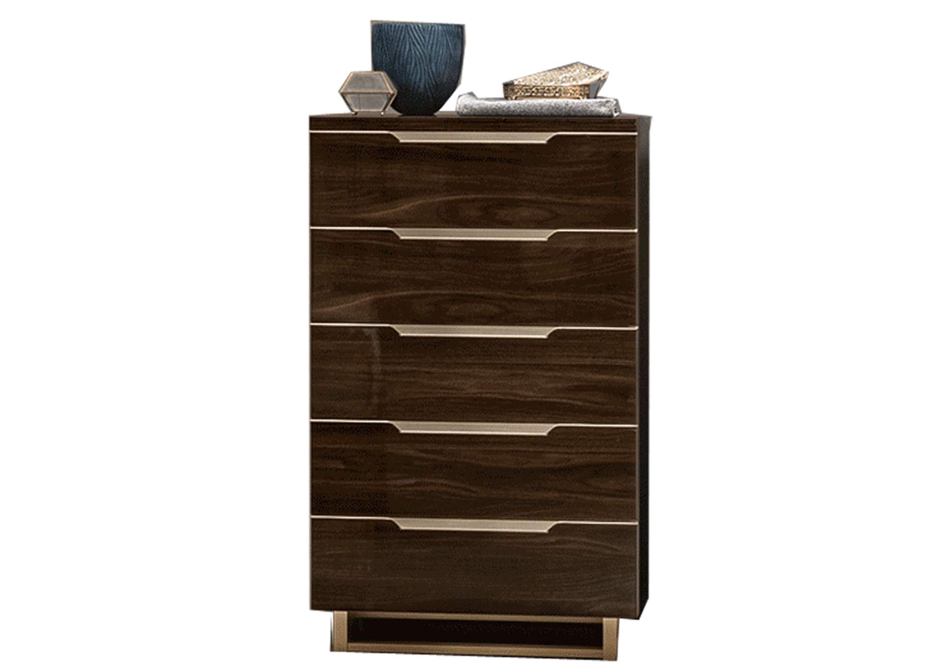 Smart Chest Walnut SET,ESF Wholesale Furniture