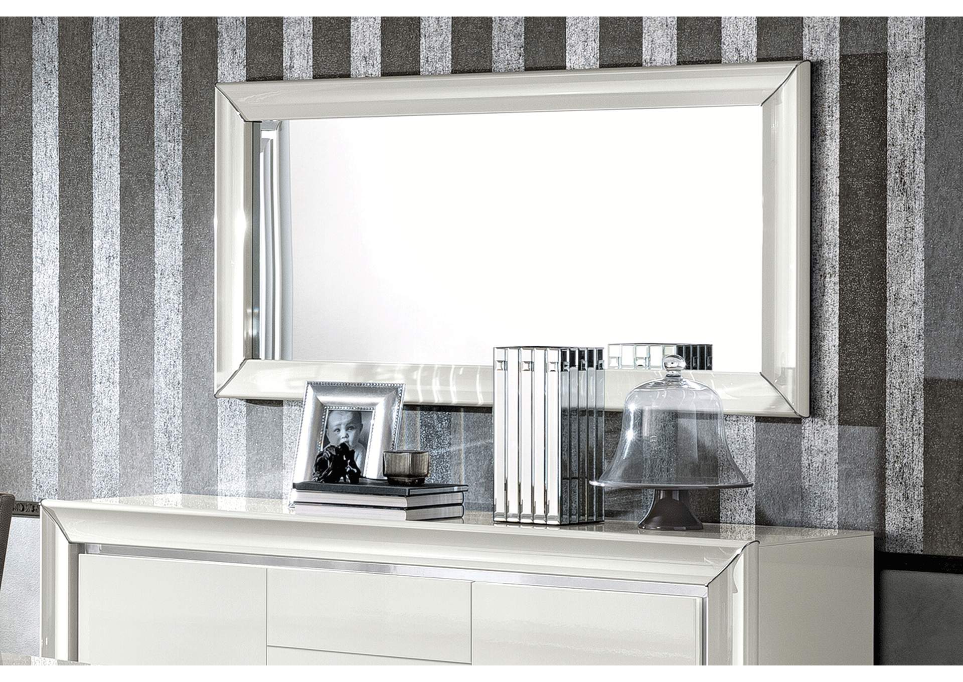 Dama Bianca Buffet Mirror SET,ESF Wholesale Furniture