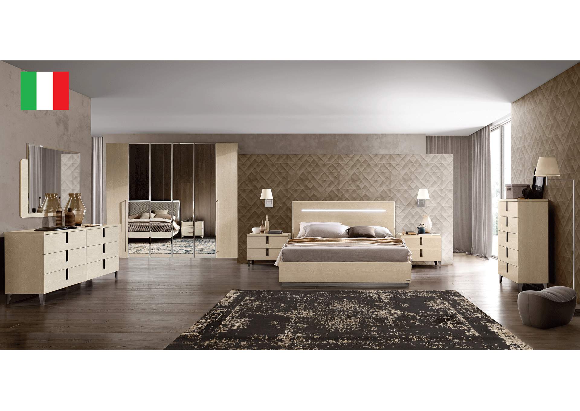 Ambra Bedroom SET,ESF Wholesale Furniture