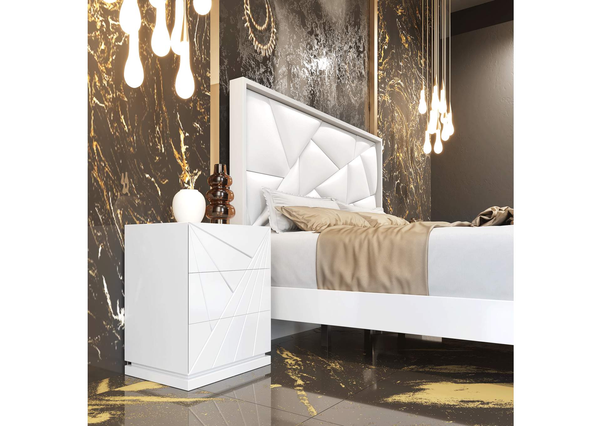 Avanty Bedroom Sold As Complete Bedgroup Only SET,ESF Wholesale Furniture