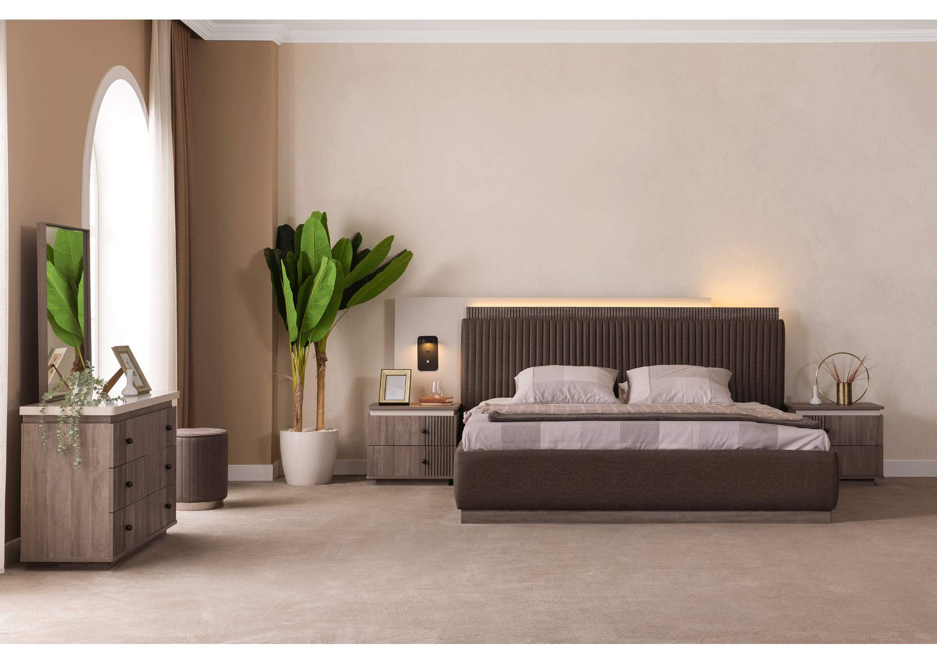 Elvis Bedroom with Storage SET,ESF Wholesale Furniture