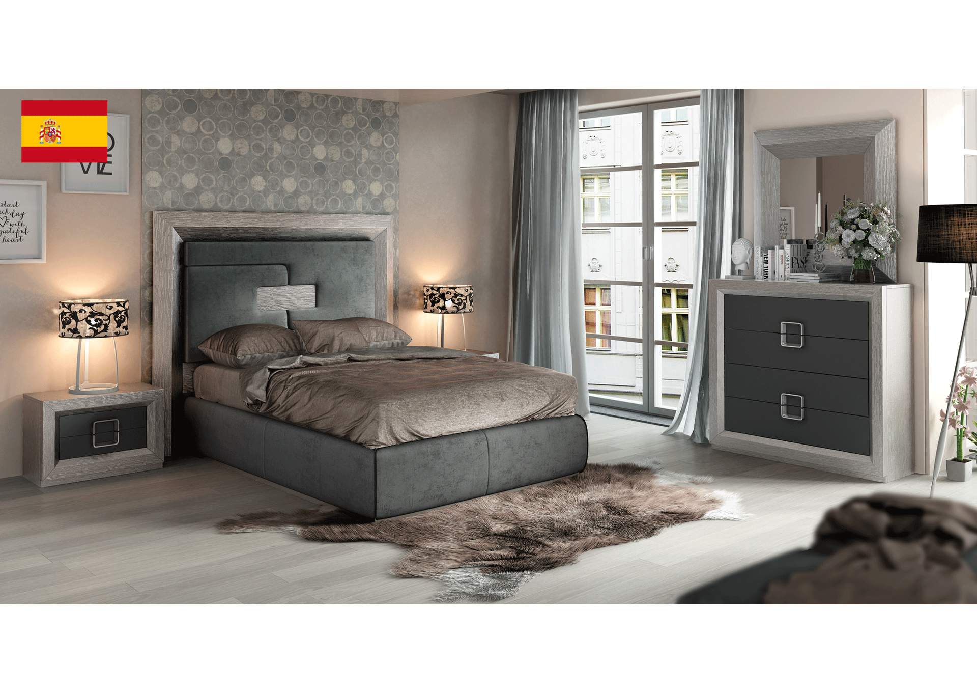 Enzo Bedroom SET,ESF Wholesale Furniture