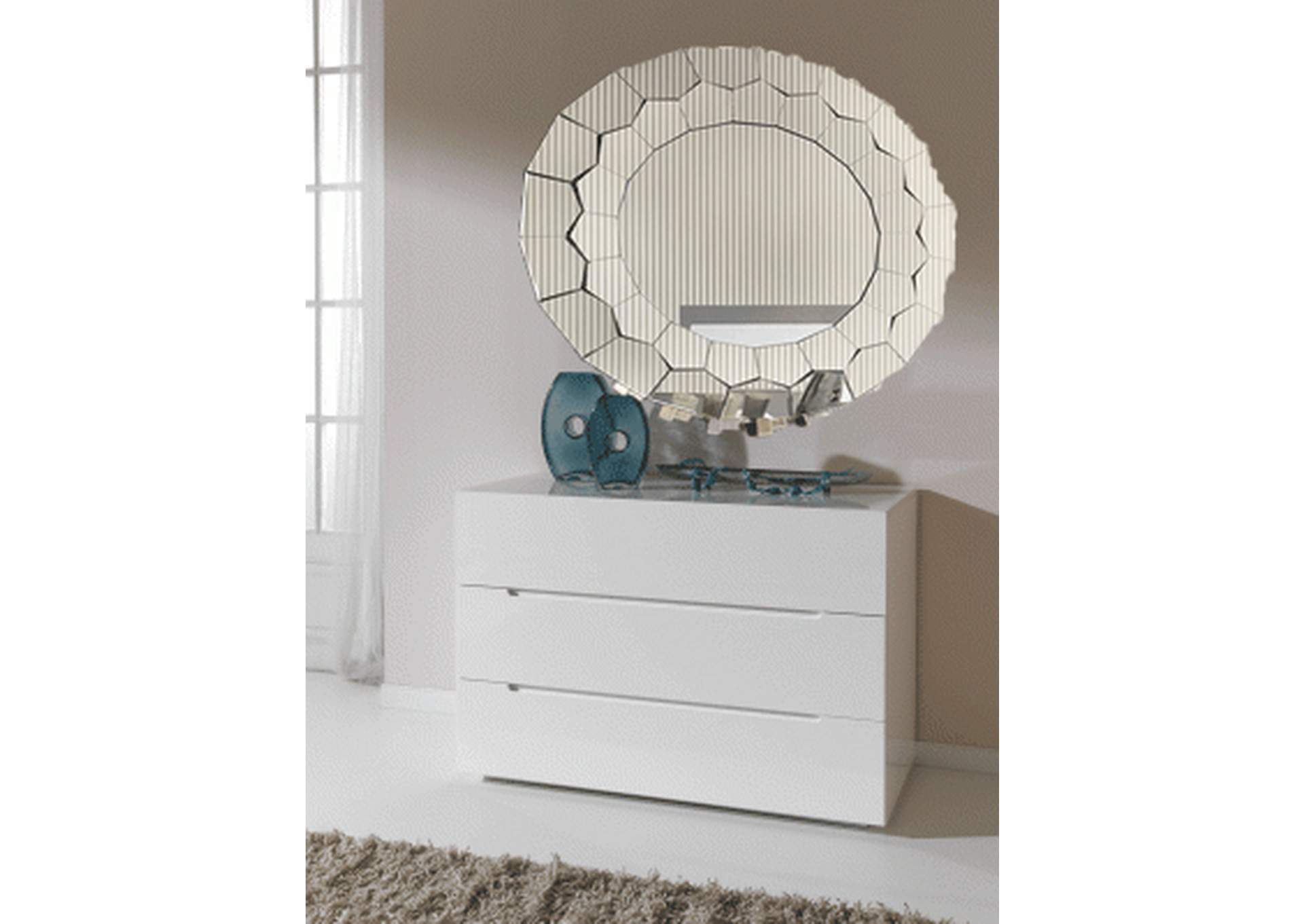 Regina Bedroom Queen with Storage And M100, C100, E100 Cases SET,ESF Wholesale Furniture