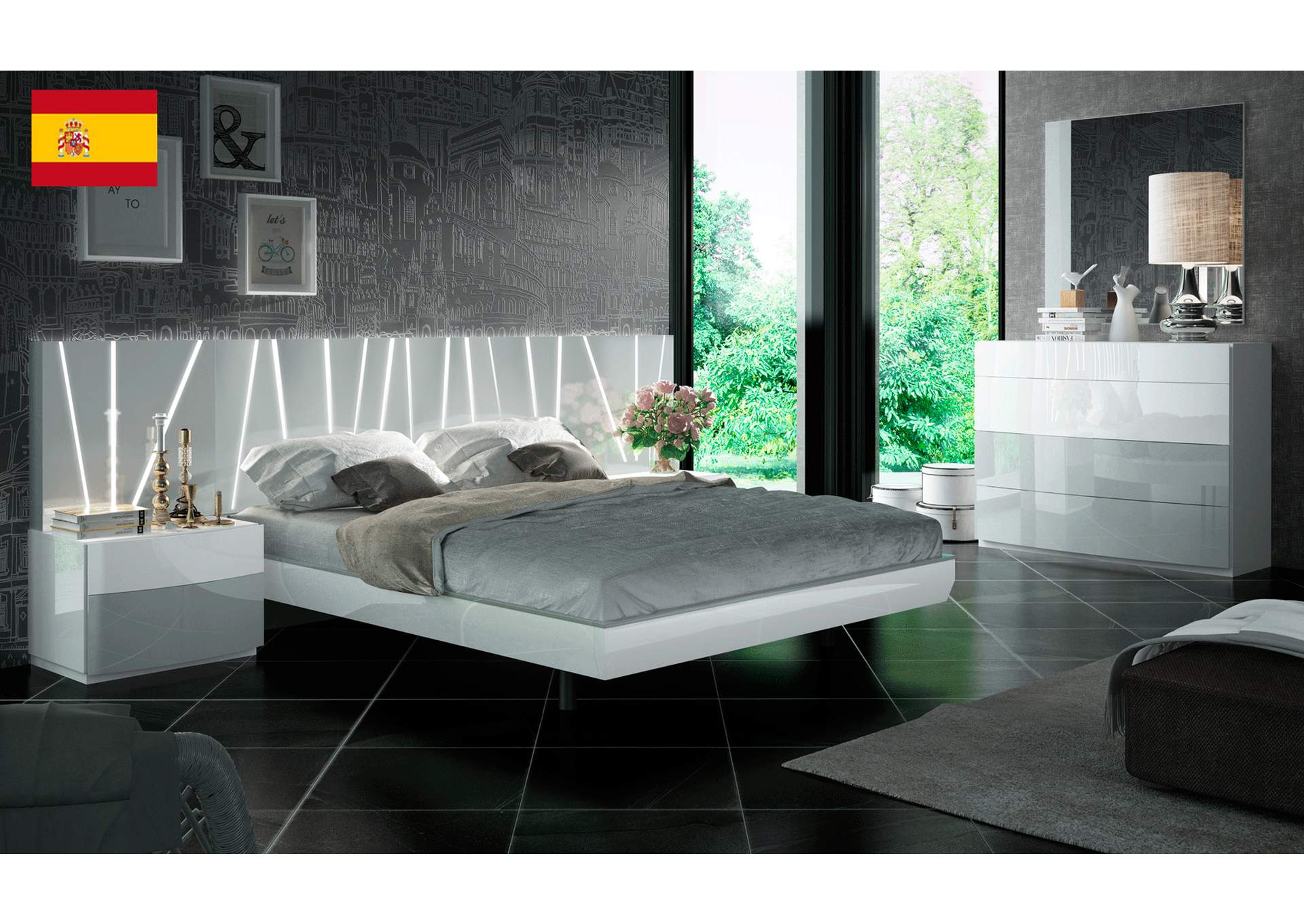 Ronda Salvador Bedroom SET,ESF Wholesale Furniture