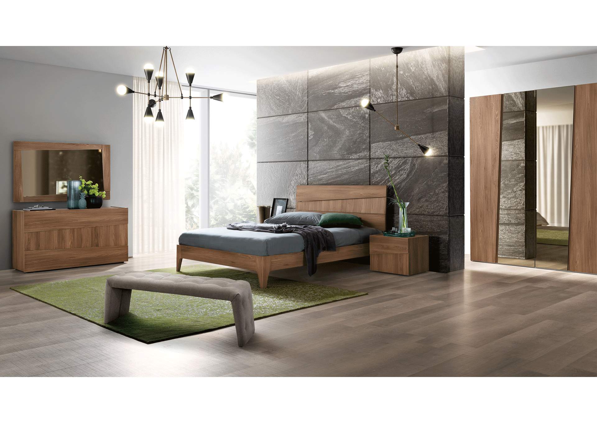 Storm Bedroom, Camel Group Italy SET,ESF Wholesale Furniture