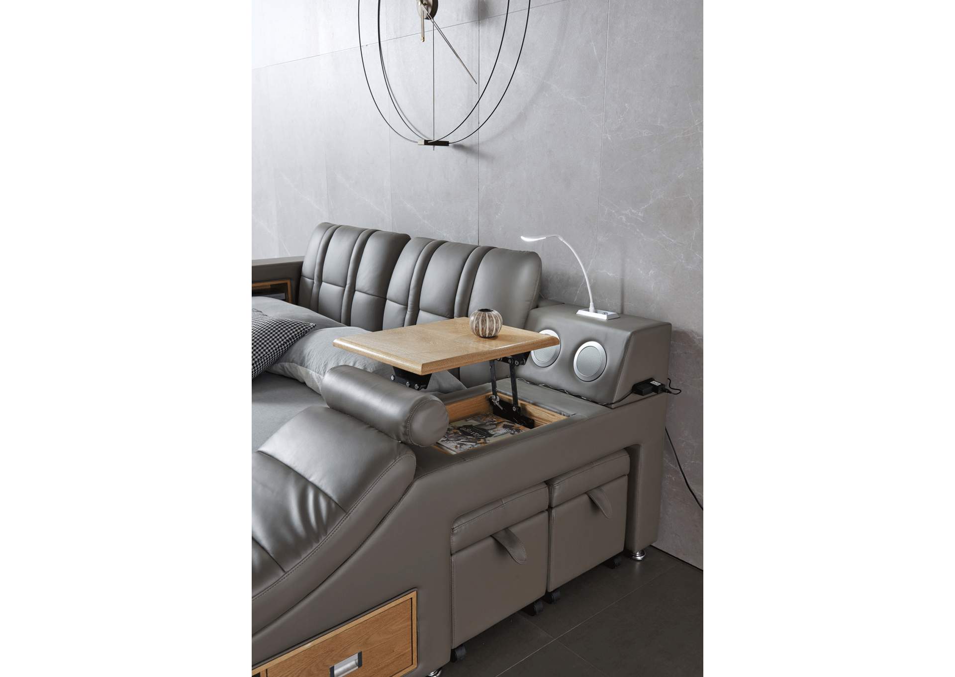 Tesla Queen Bed Size (right Facing),ESF Wholesale Furniture