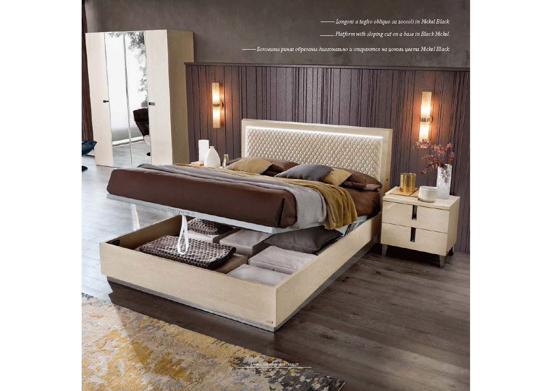 Ambra Bed SET,ESF Wholesale Furniture