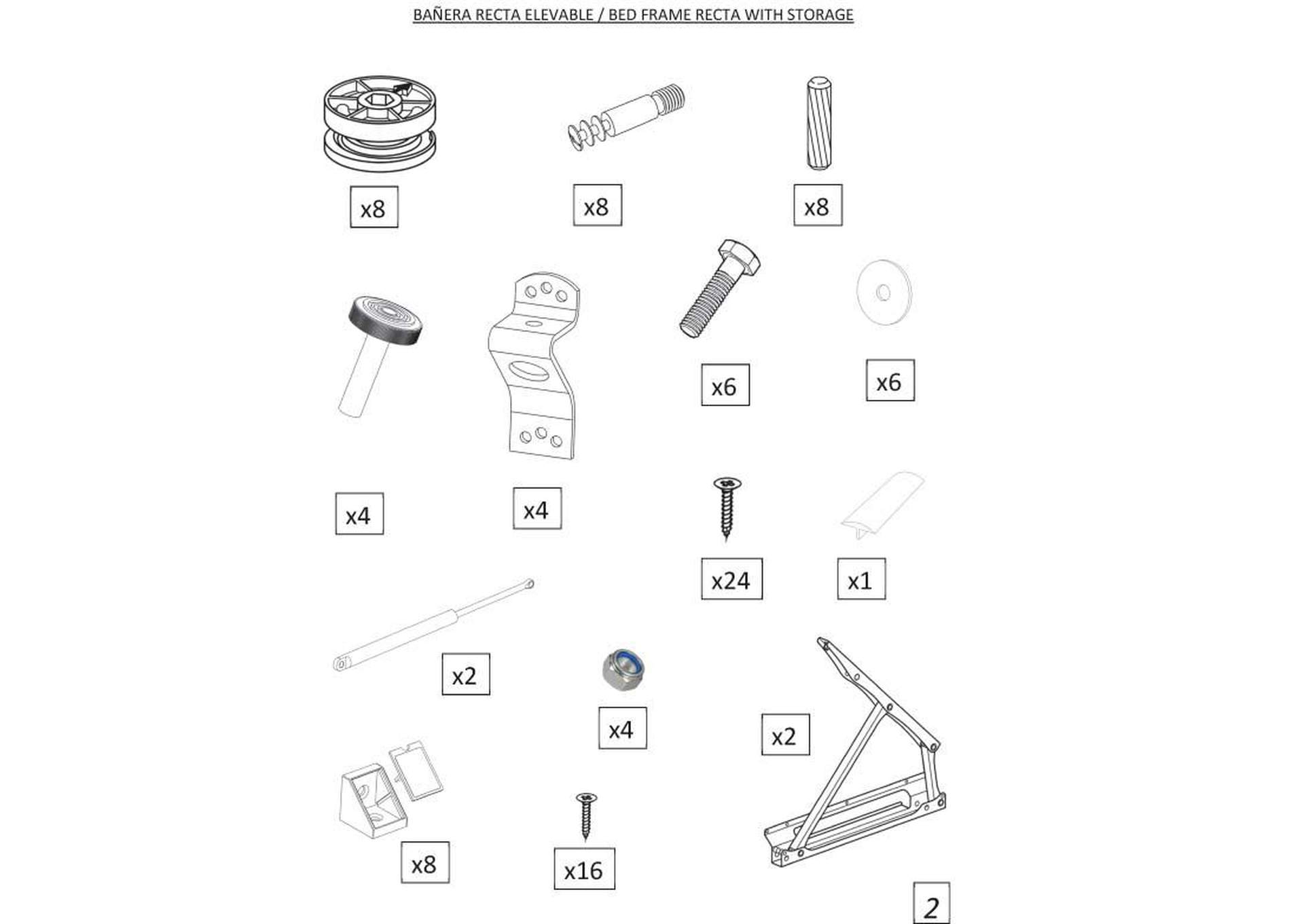 Barcelona Bedroom SET,ESF Wholesale Furniture