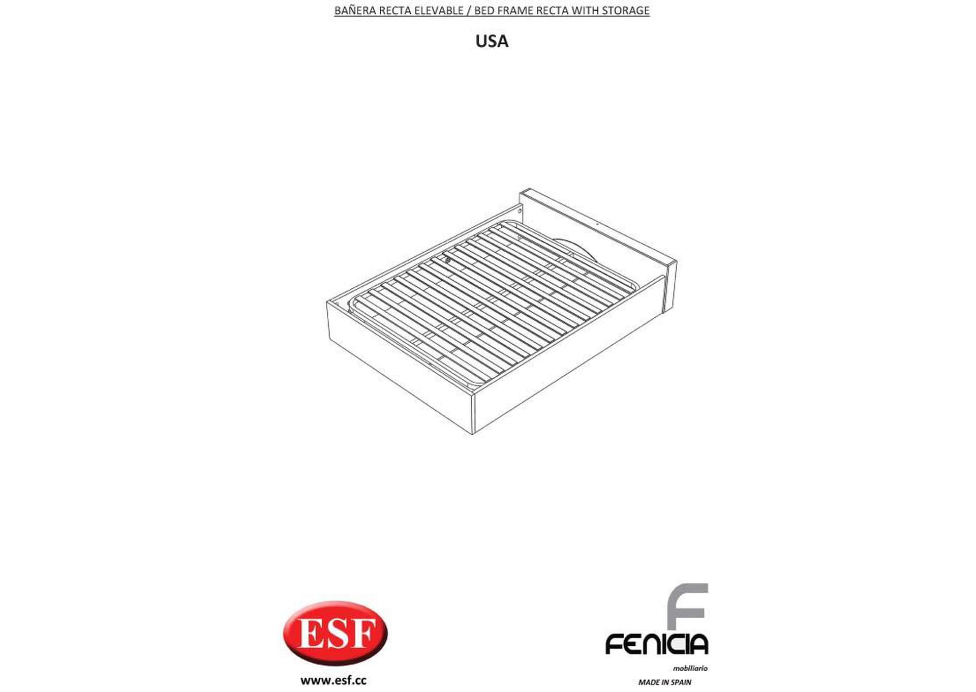 Barcelona Bed SET,ESF Wholesale Furniture