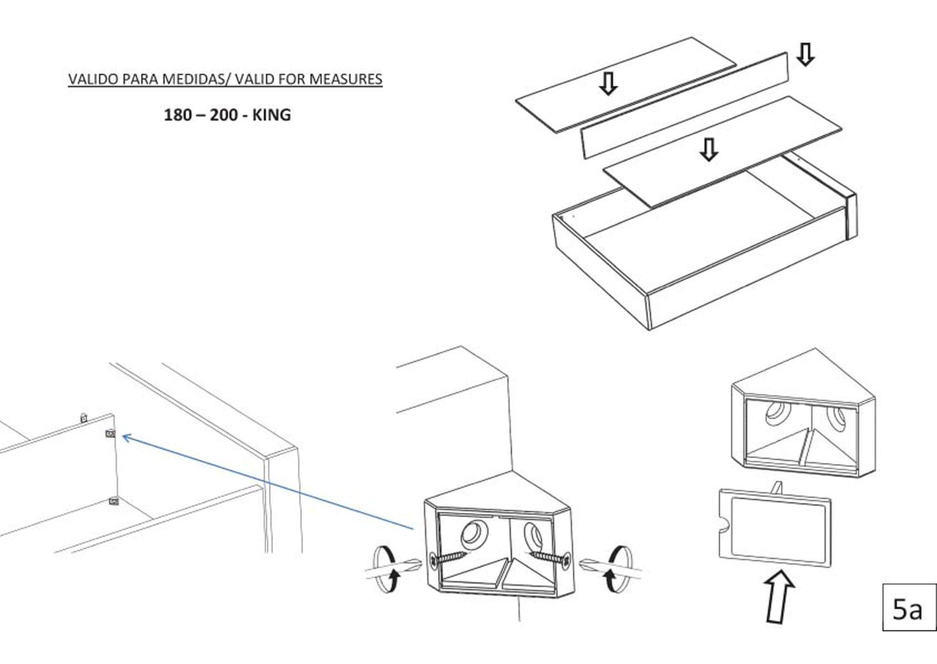 Barcelona Bed SET,ESF Wholesale Furniture